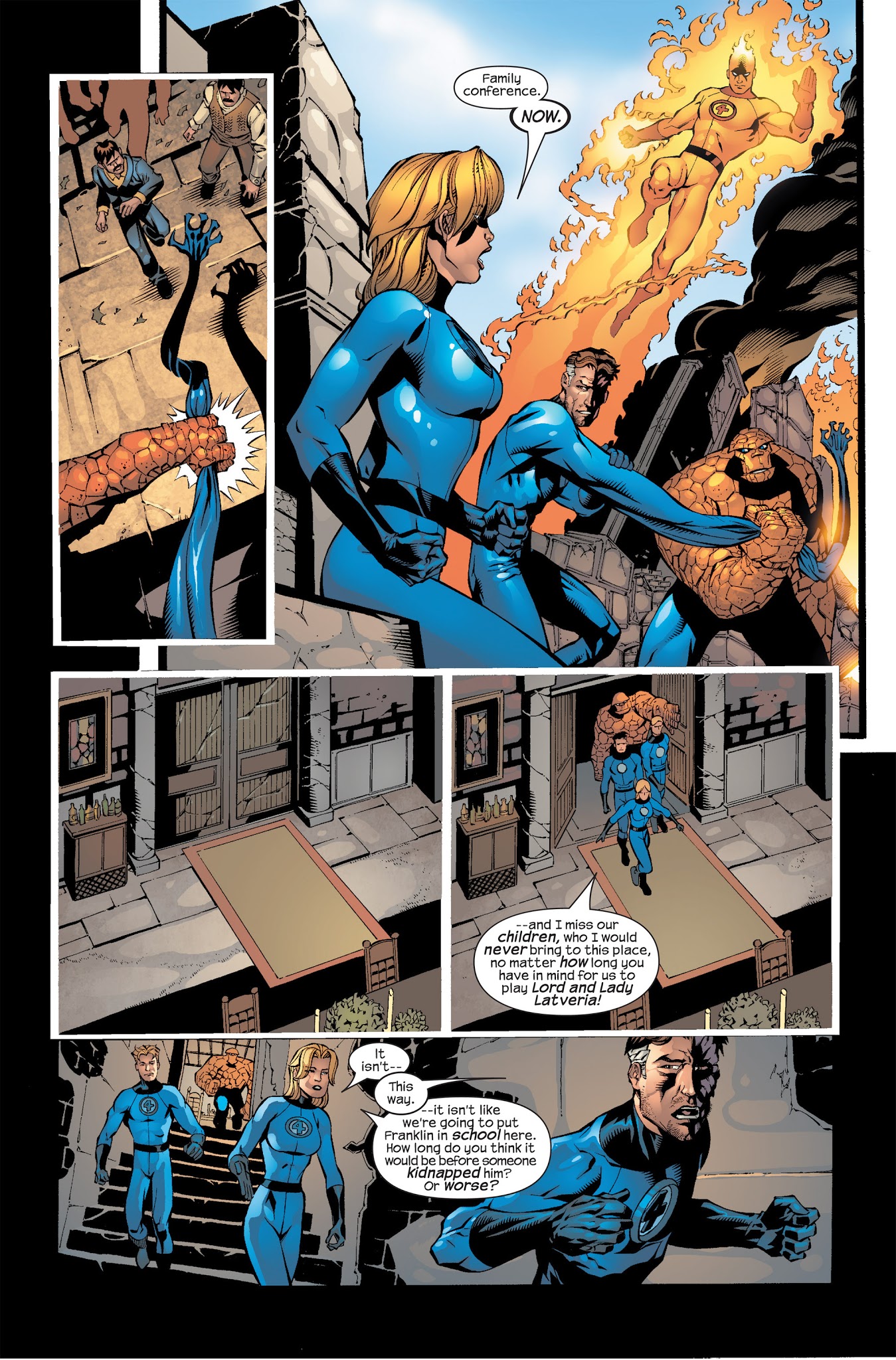 Read online Fantastic Four by Waid & Wieringo Ultimate Collection comic -  Issue # TPB 3 - 38