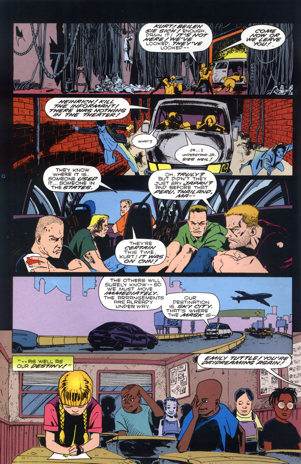 Read online The Mask: The Hunt for Green October comic -  Issue #2 - 3