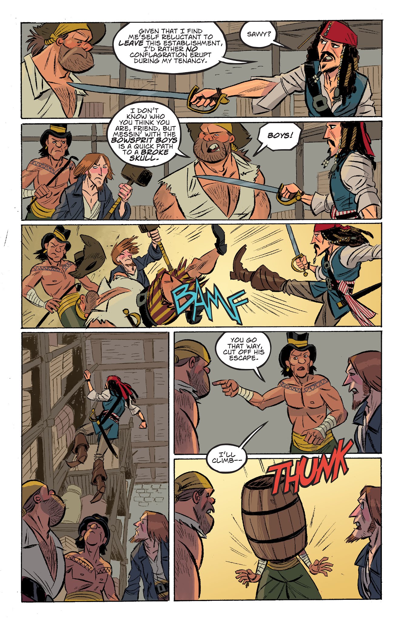 Read online Disney Pirates of the Caribbean comic -  Issue #2 - 10