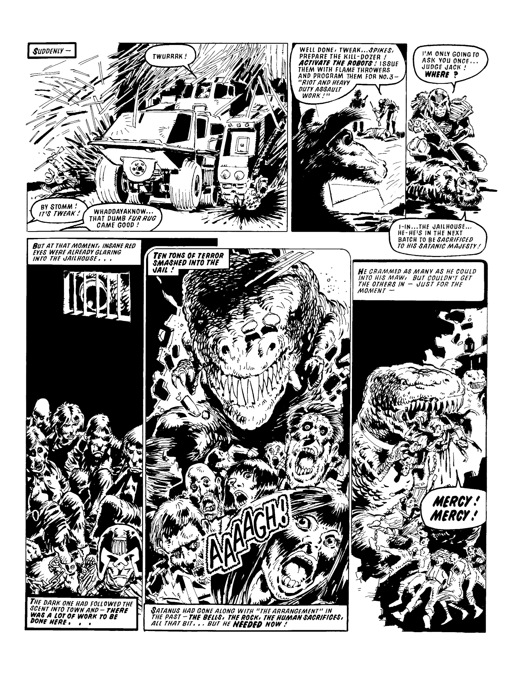 Read online Judge Dredd: The Cursed Earth Uncensored comic -  Issue # TPB - 105