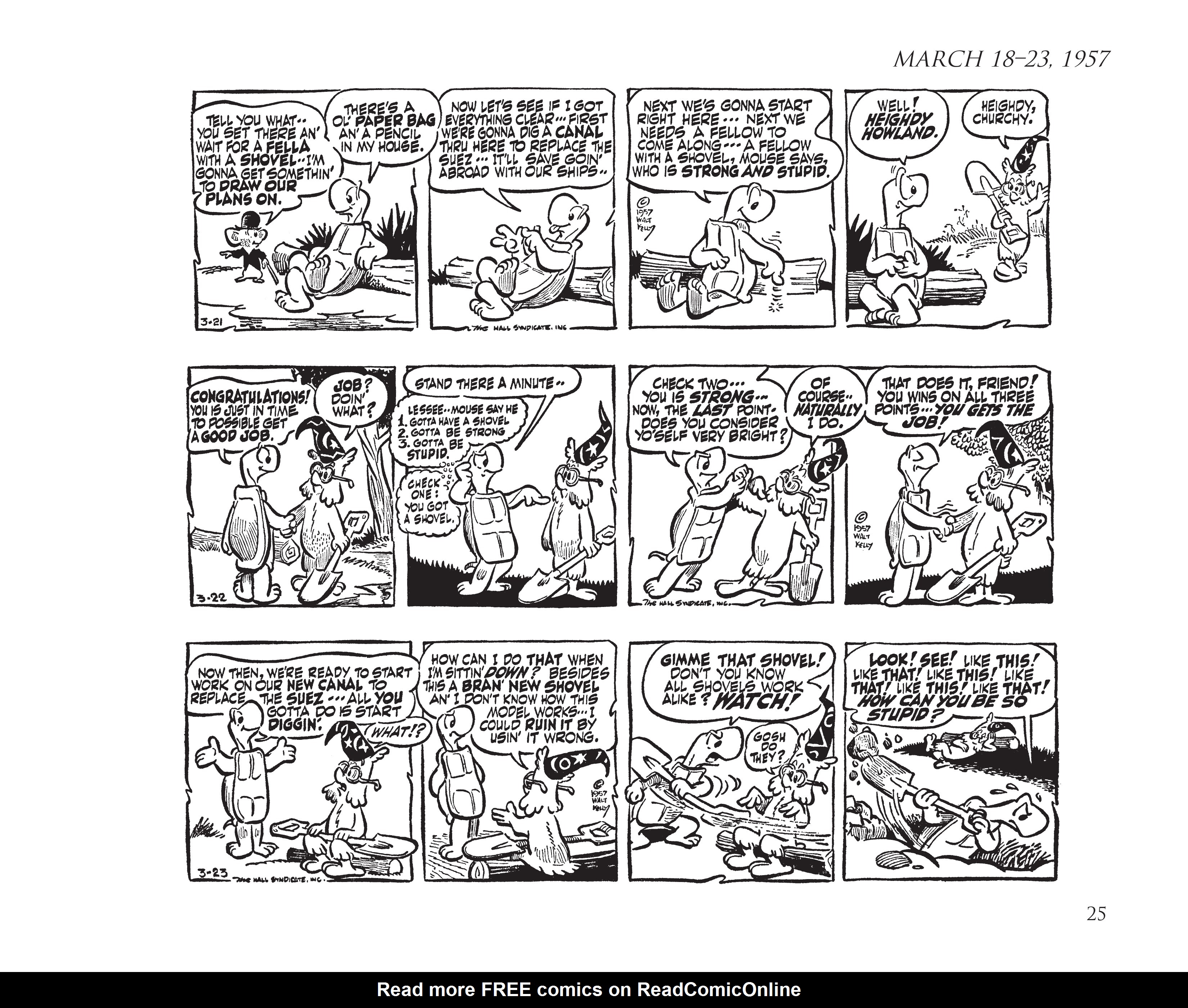 Read online Pogo by Walt Kelly: The Complete Syndicated Comic Strips comic -  Issue # TPB 5 (Part 1) - 34