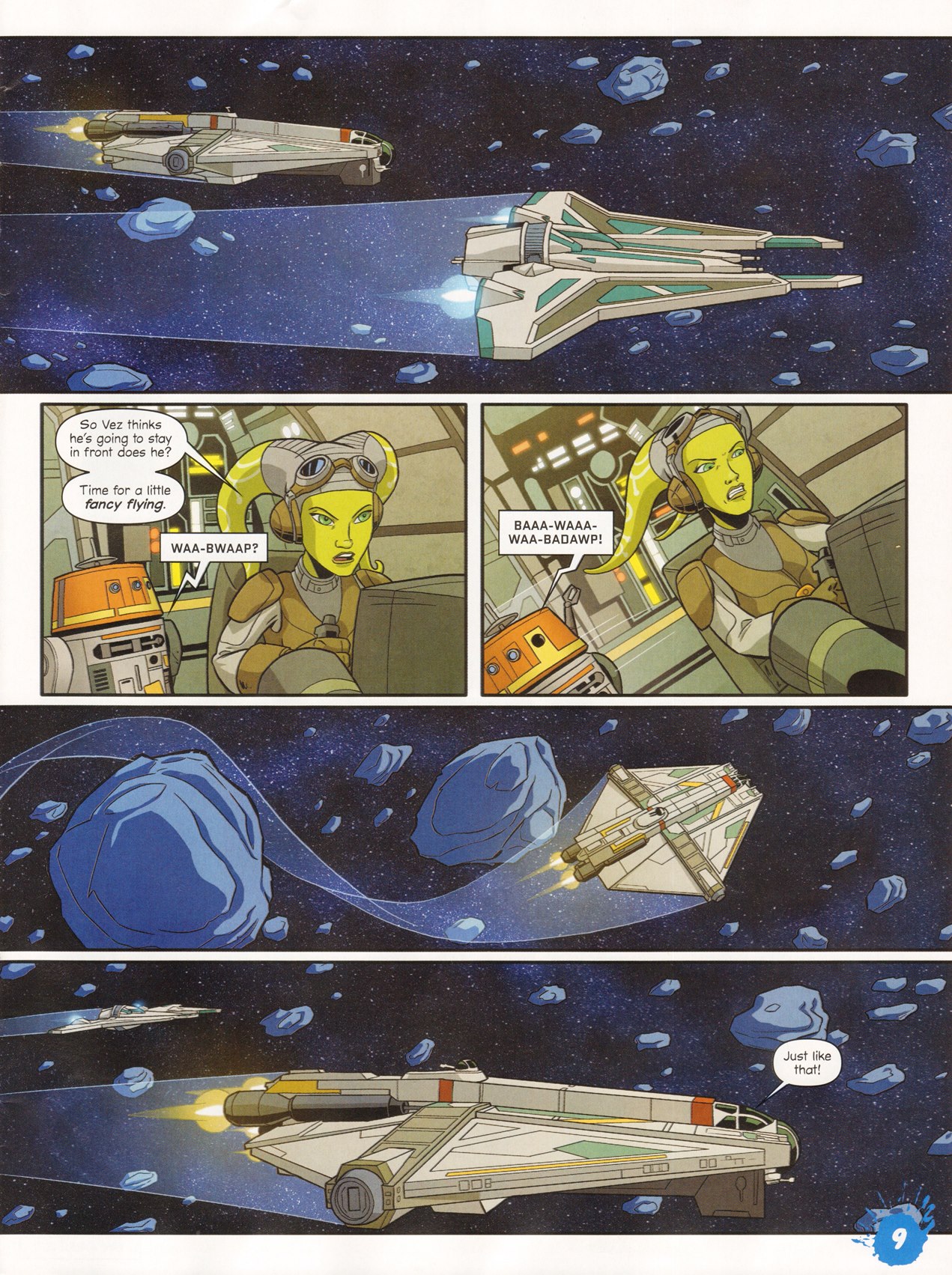 Read online Star Wars Rebels Magazine comic -  Issue #1 - 9