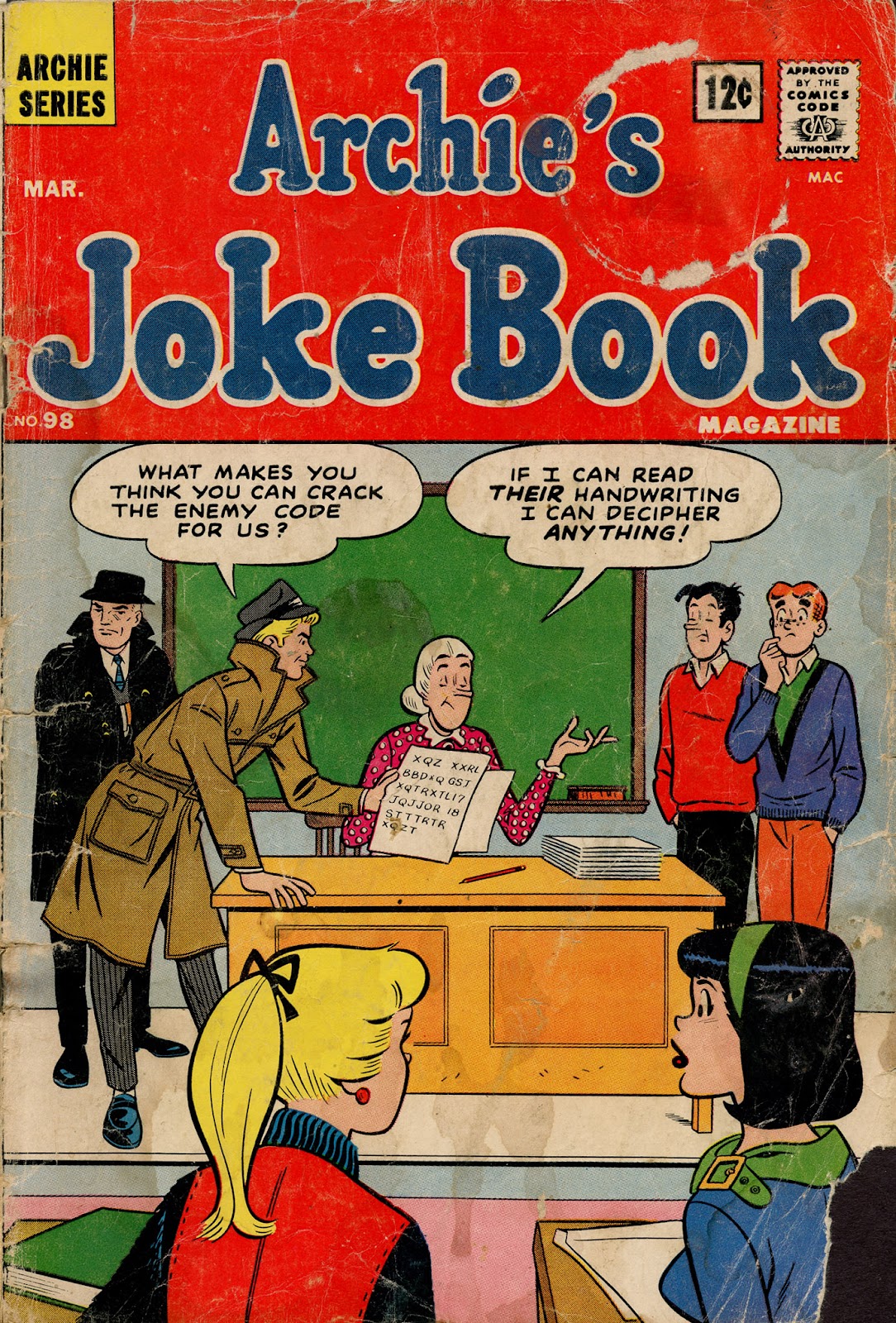 Archie's Joke Book Magazine issue 98 - Page 1