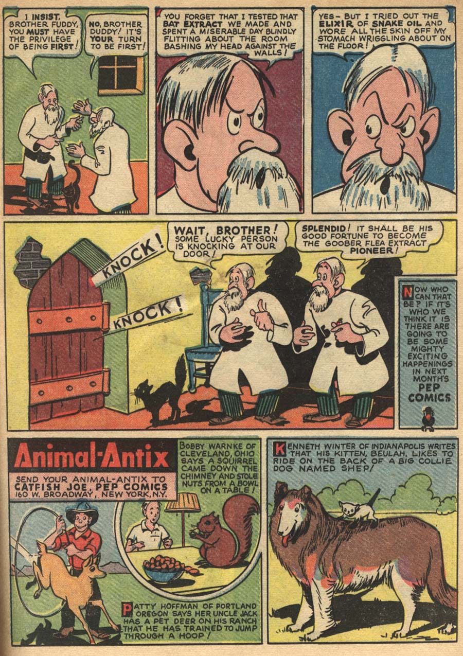 Read online Pep Comics comic -  Issue #47 - 45