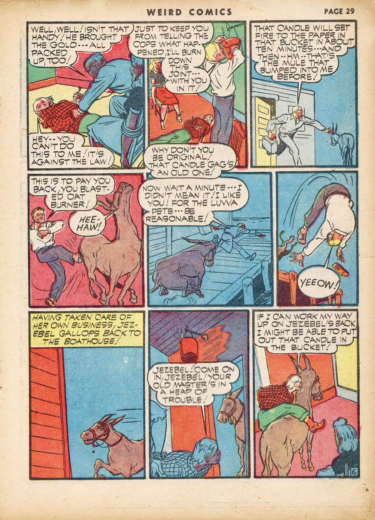 Read online Weird Comics comic -  Issue #19 - 31