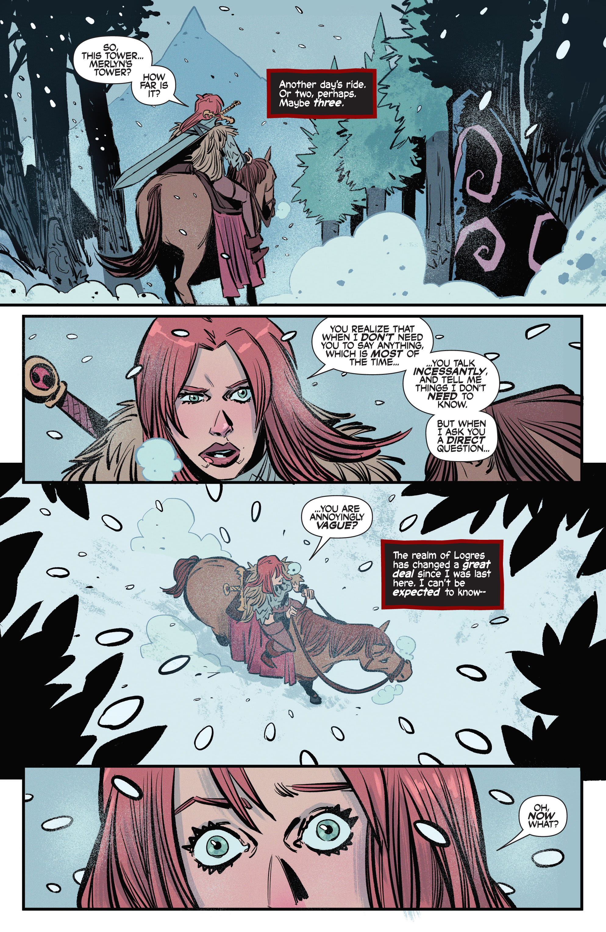 Read online Immortal Red Sonja comic -  Issue #2 - 19