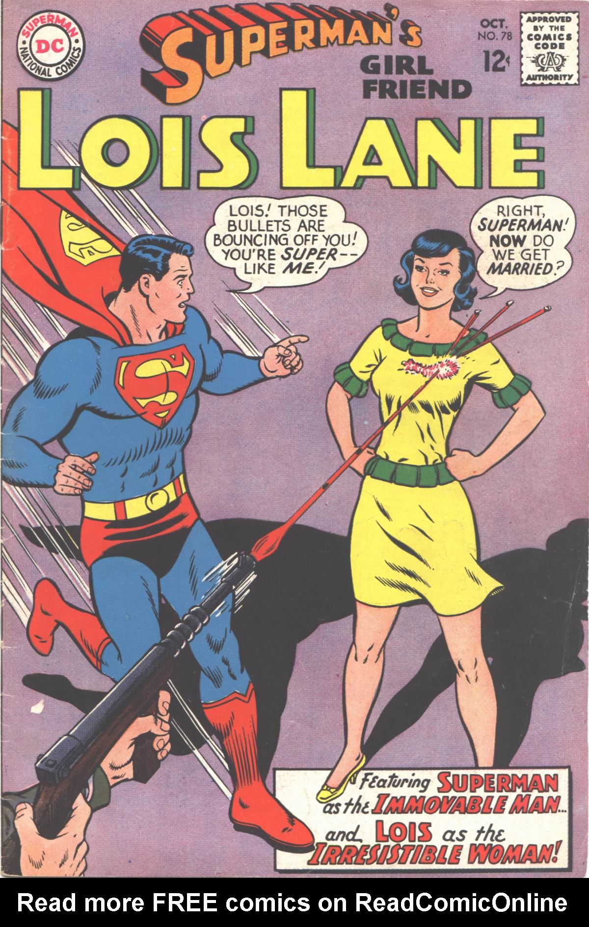 Read online Superman's Girl Friend, Lois Lane comic -  Issue #78 - 1