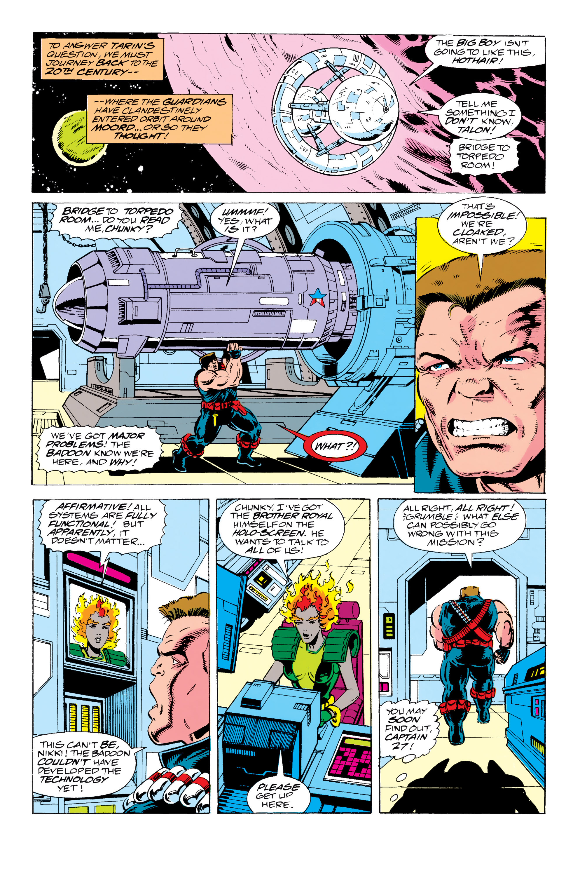Read online Guardians of the Galaxy (1990) comic -  Issue # _TPB In The Year 3000 1 (Part 1) - 25