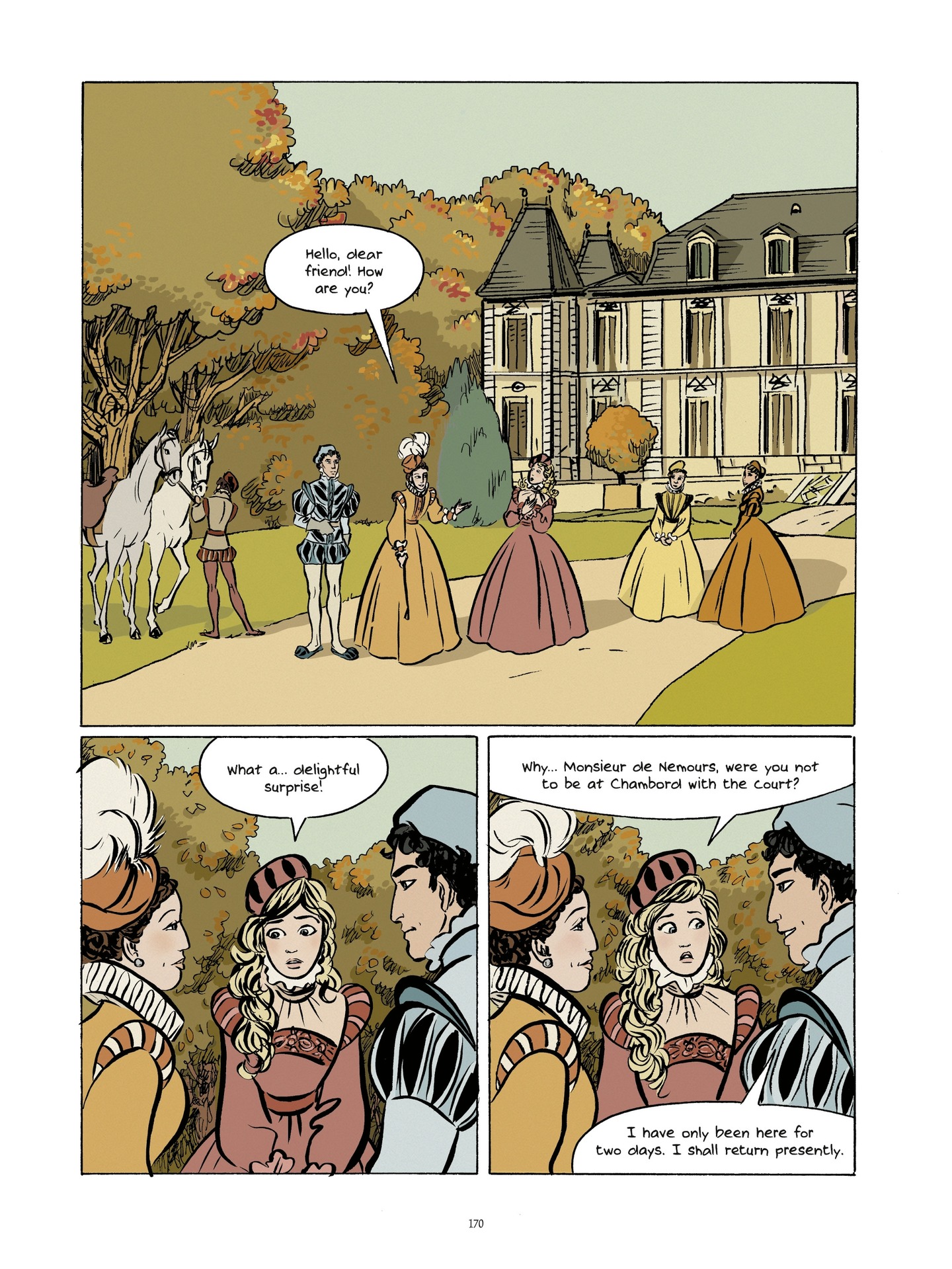 Read online The Princess of Clèves comic -  Issue # TPB (Part 1) - 160