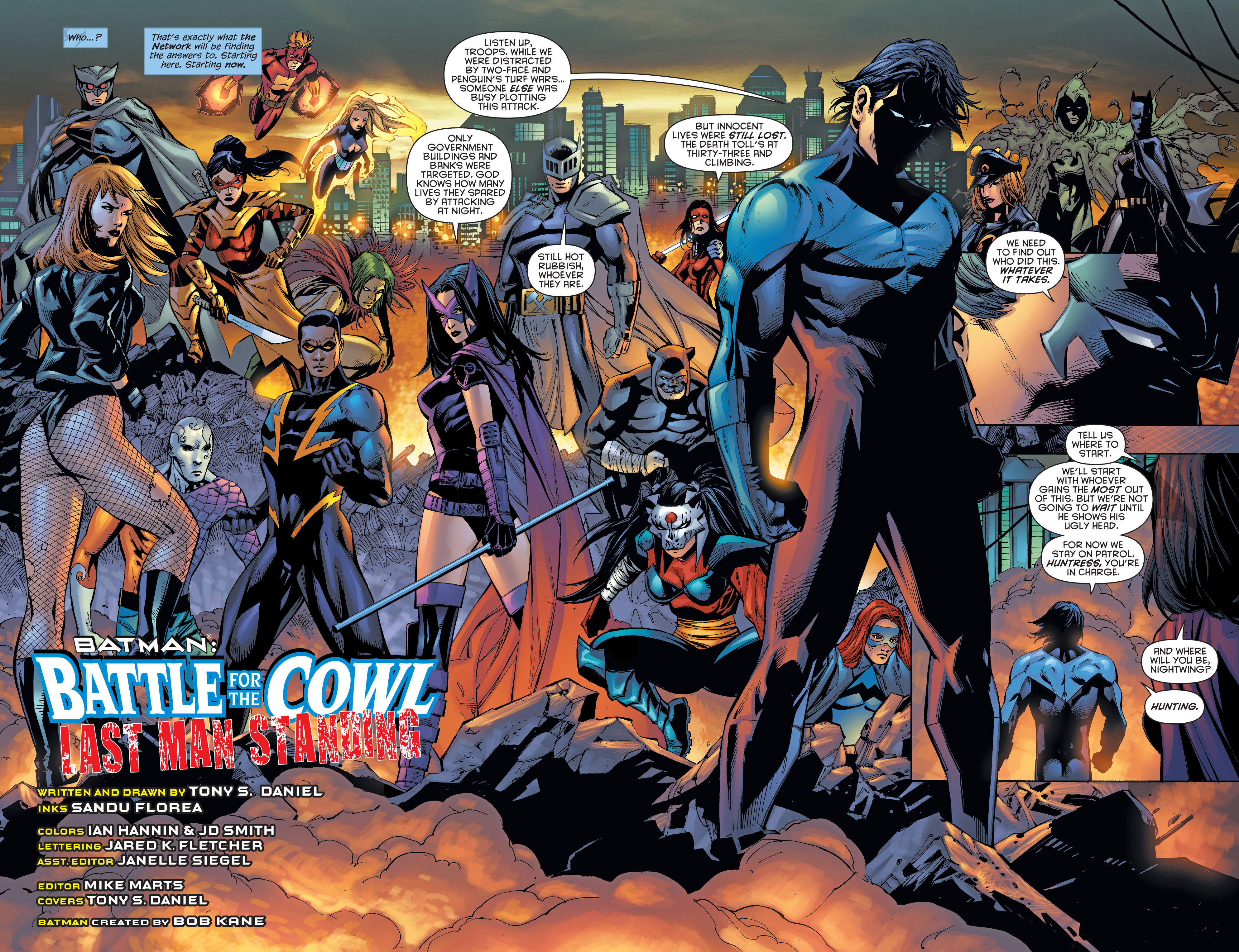 Read online Batman: Battle for the Cowl comic -  Issue #3 - 4