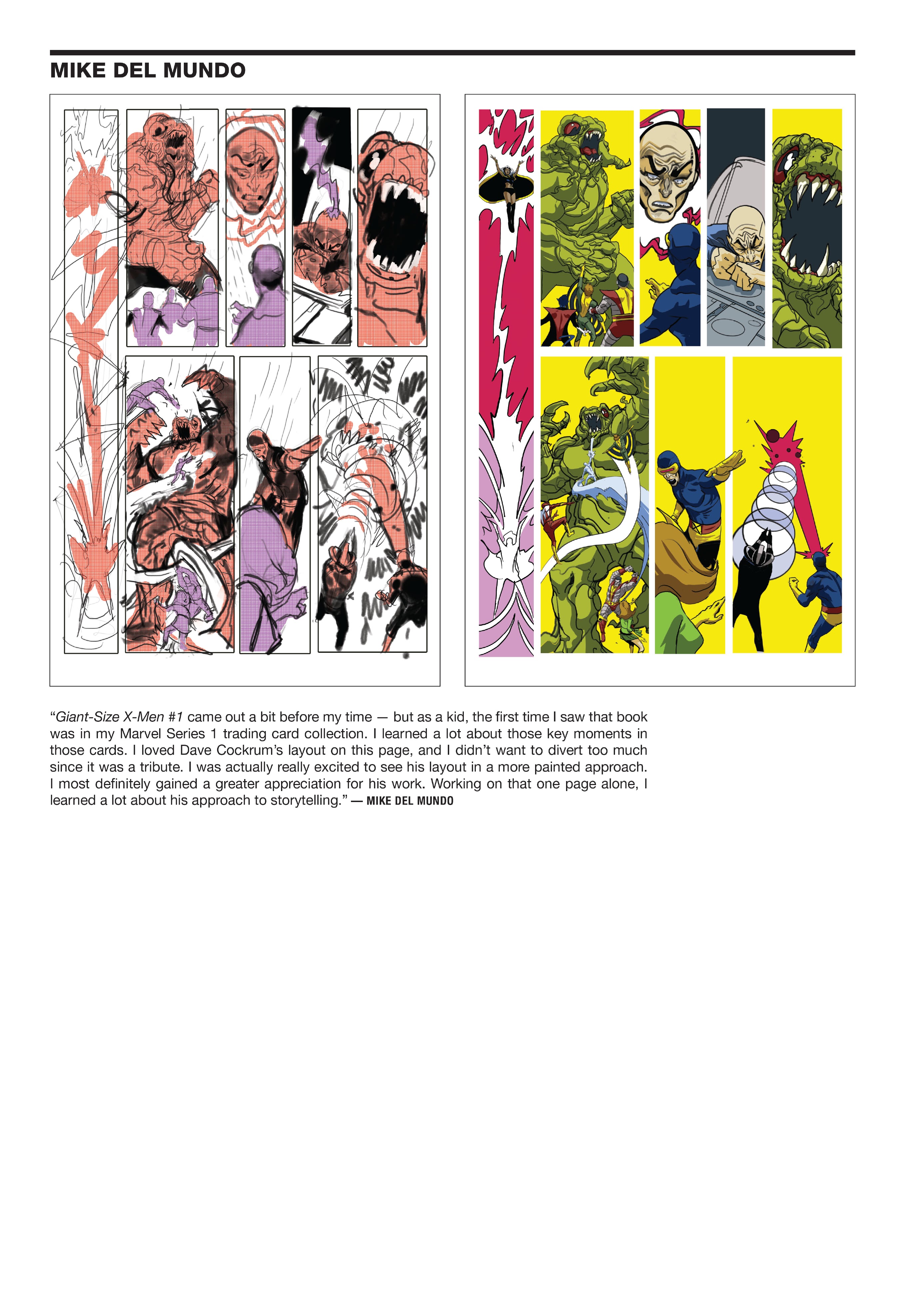 Read online Giant-Size X-Men: Tribute To Wein & Cockrum Gallery Edition comic -  Issue # TPB (Part 2) - 59