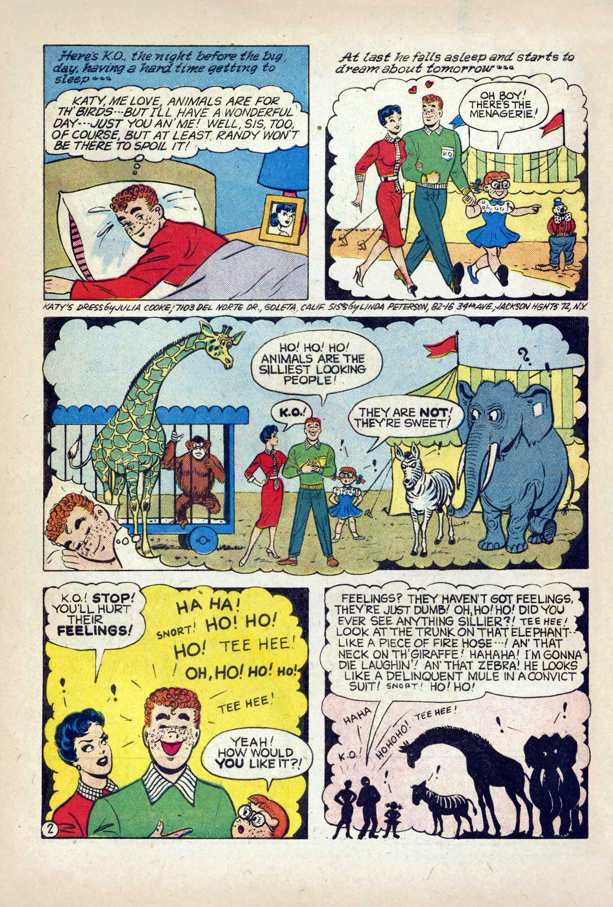 Read online Katy Keene (1949) comic -  Issue #53 - 4