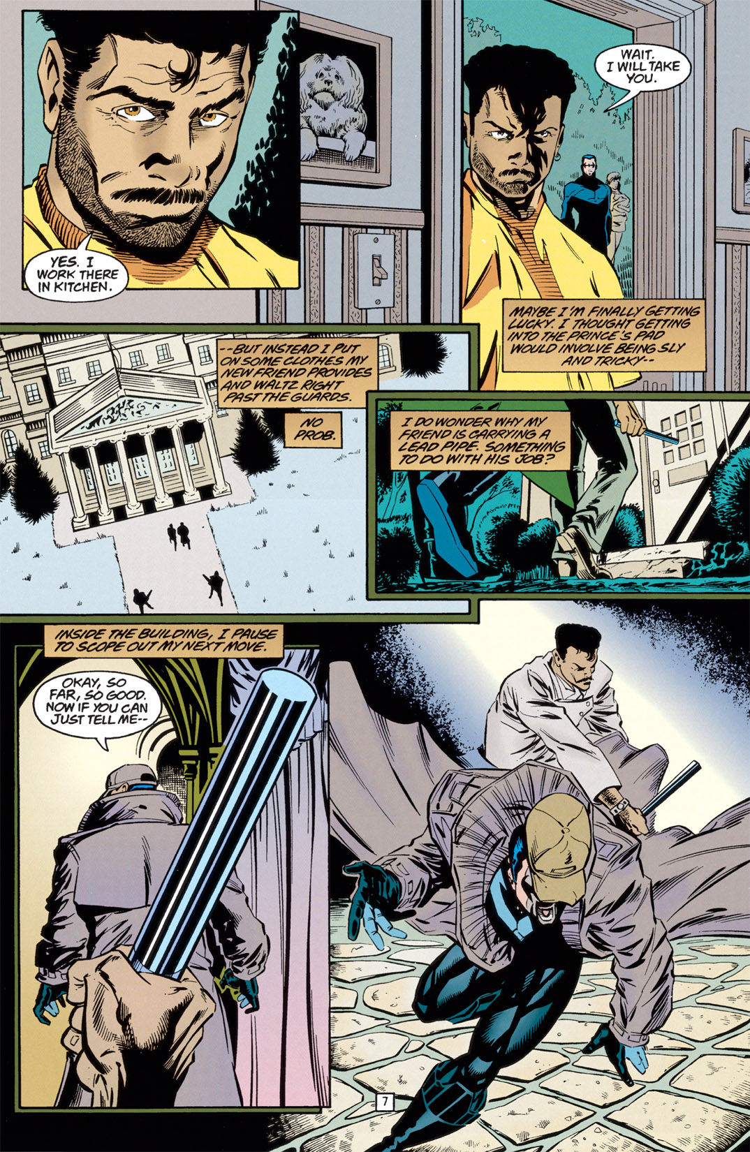 Read online Nightwing (1995) comic -  Issue #3 - 8