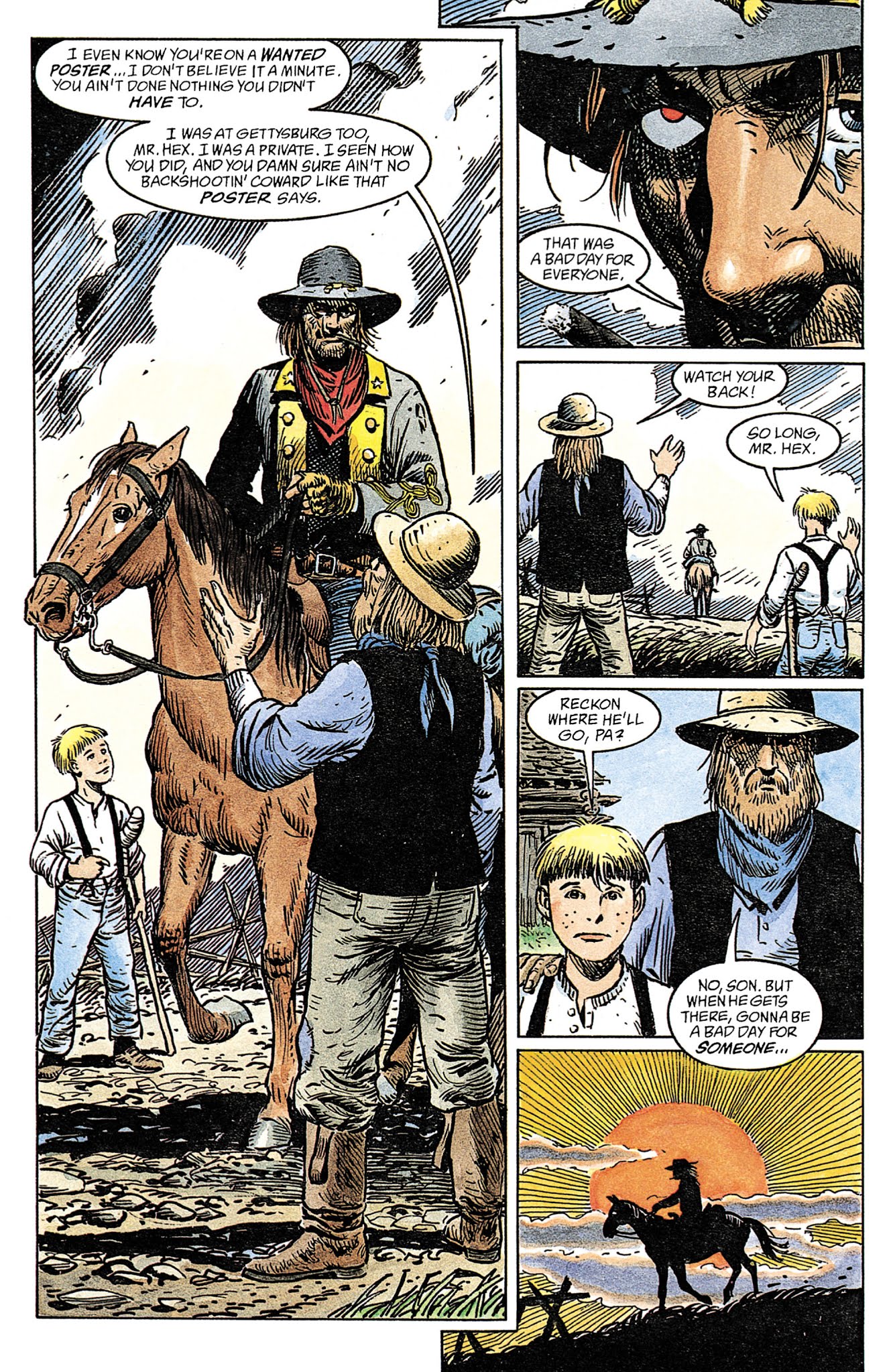 Read online Jonah Hex: Shadows West comic -  Issue # TPB (Part 2) - 22