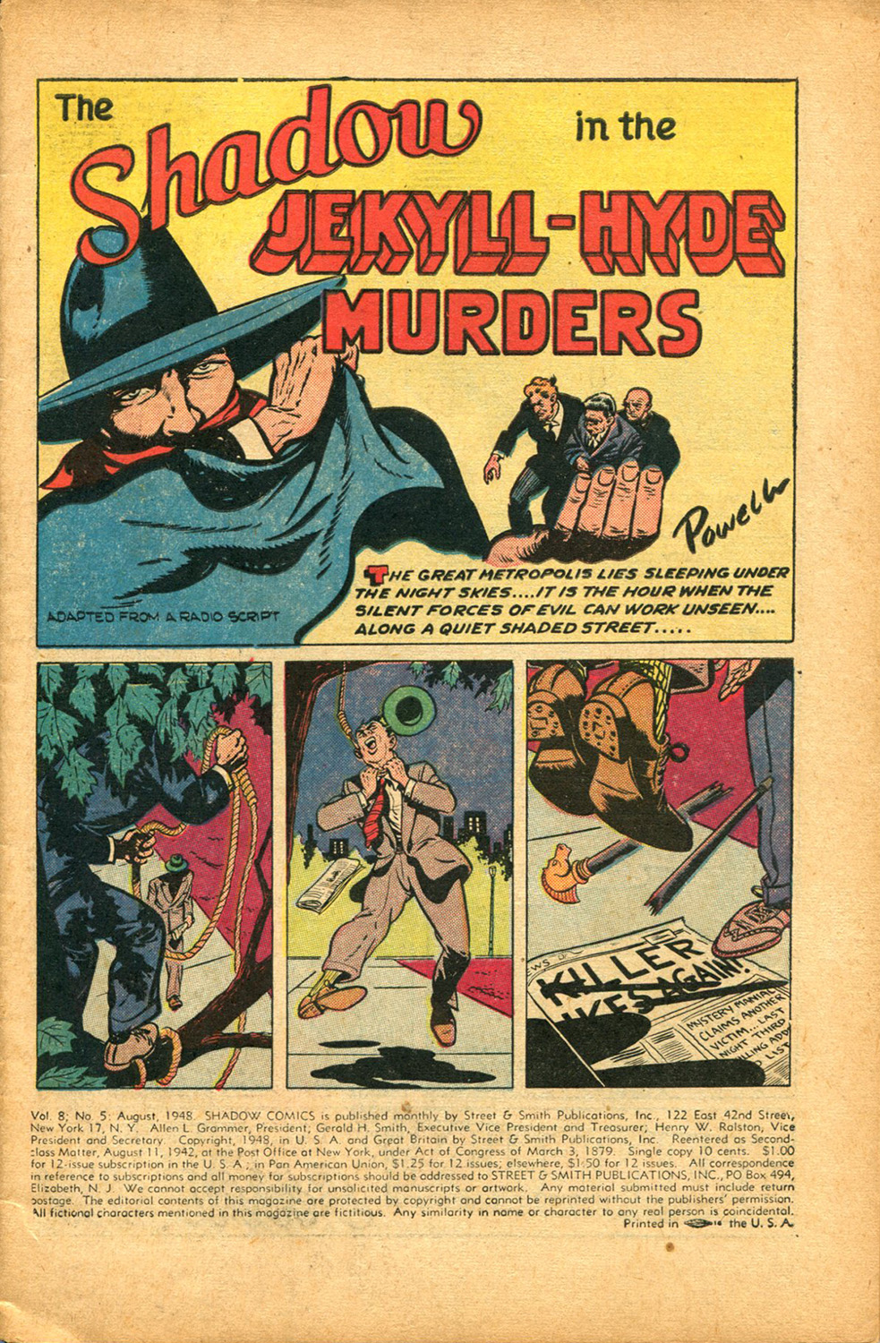 Read online Shadow Comics comic -  Issue #89 - 3