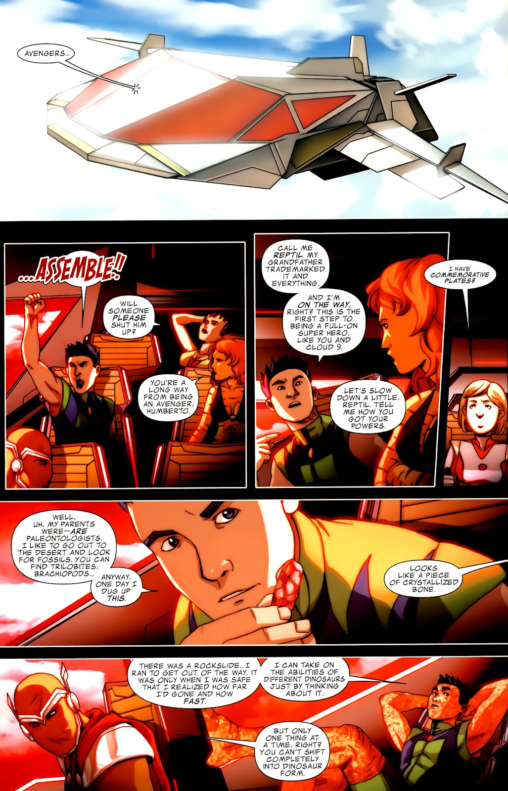 Avengers: The Initiative Featuring Reptil issue Full - Page 12