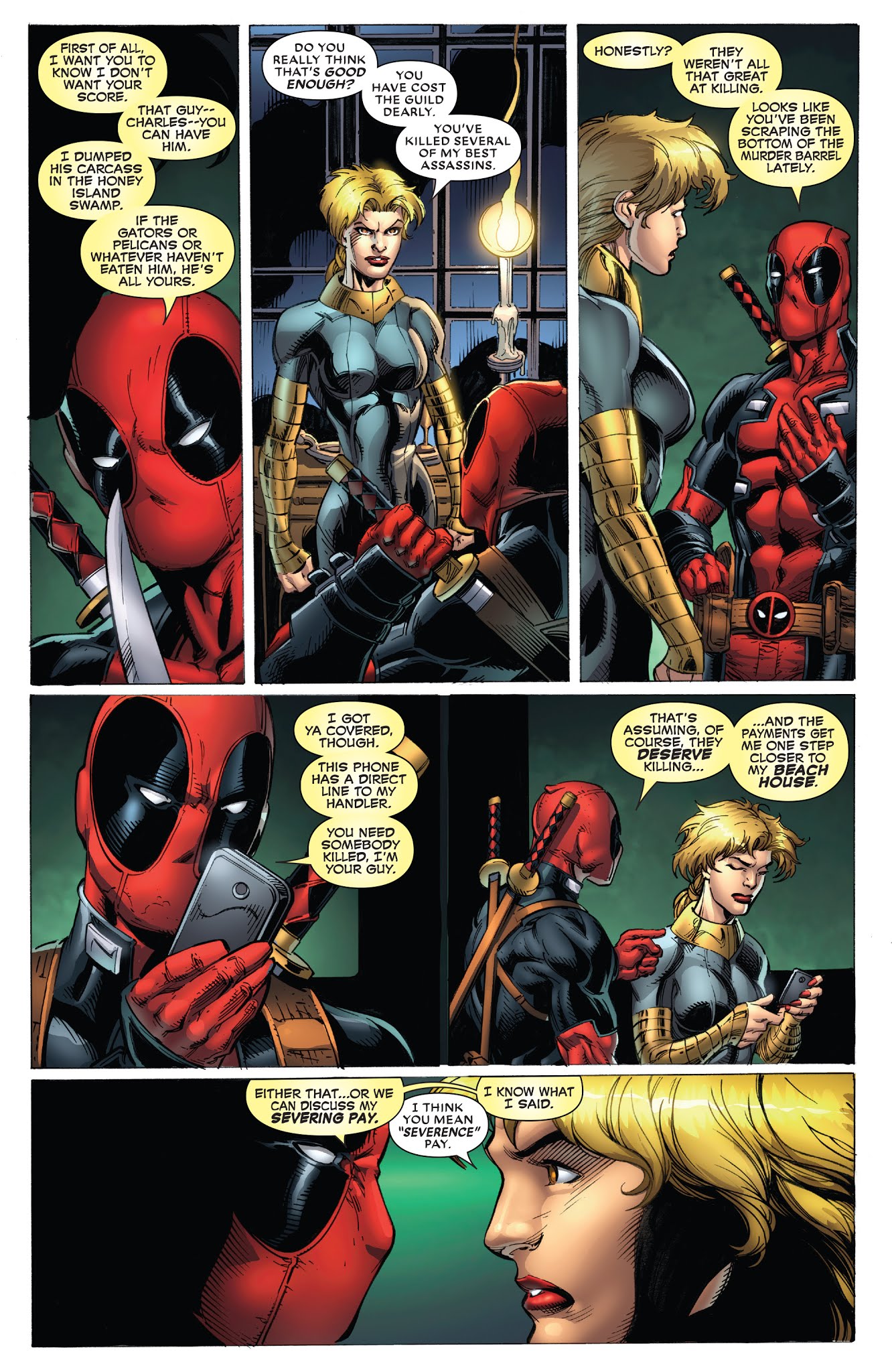 Read online Deadpool: Assassin comic -  Issue #3 - 20