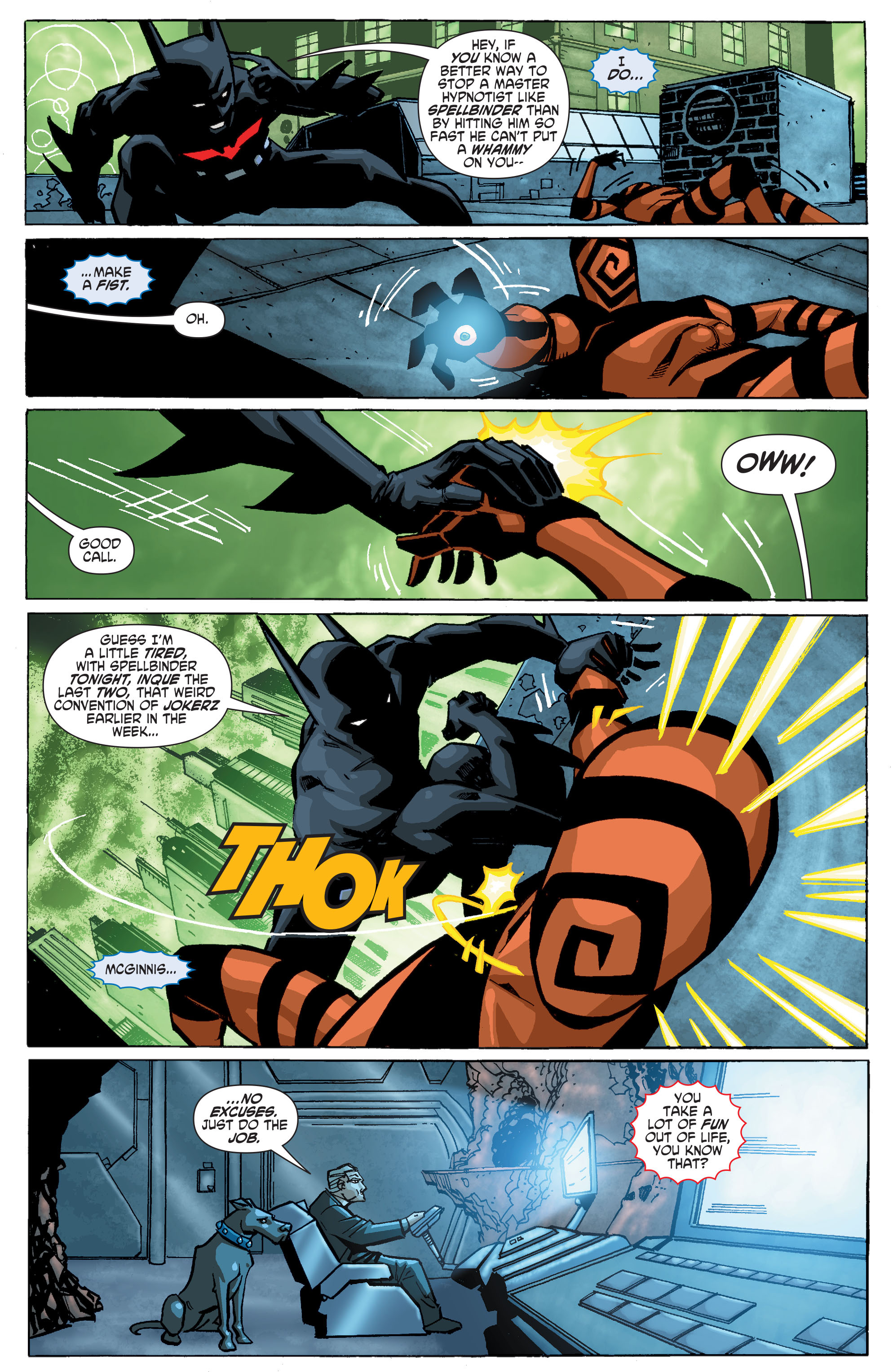 Read online Batman Beyond (2010) comic -  Issue # _TPB - 10