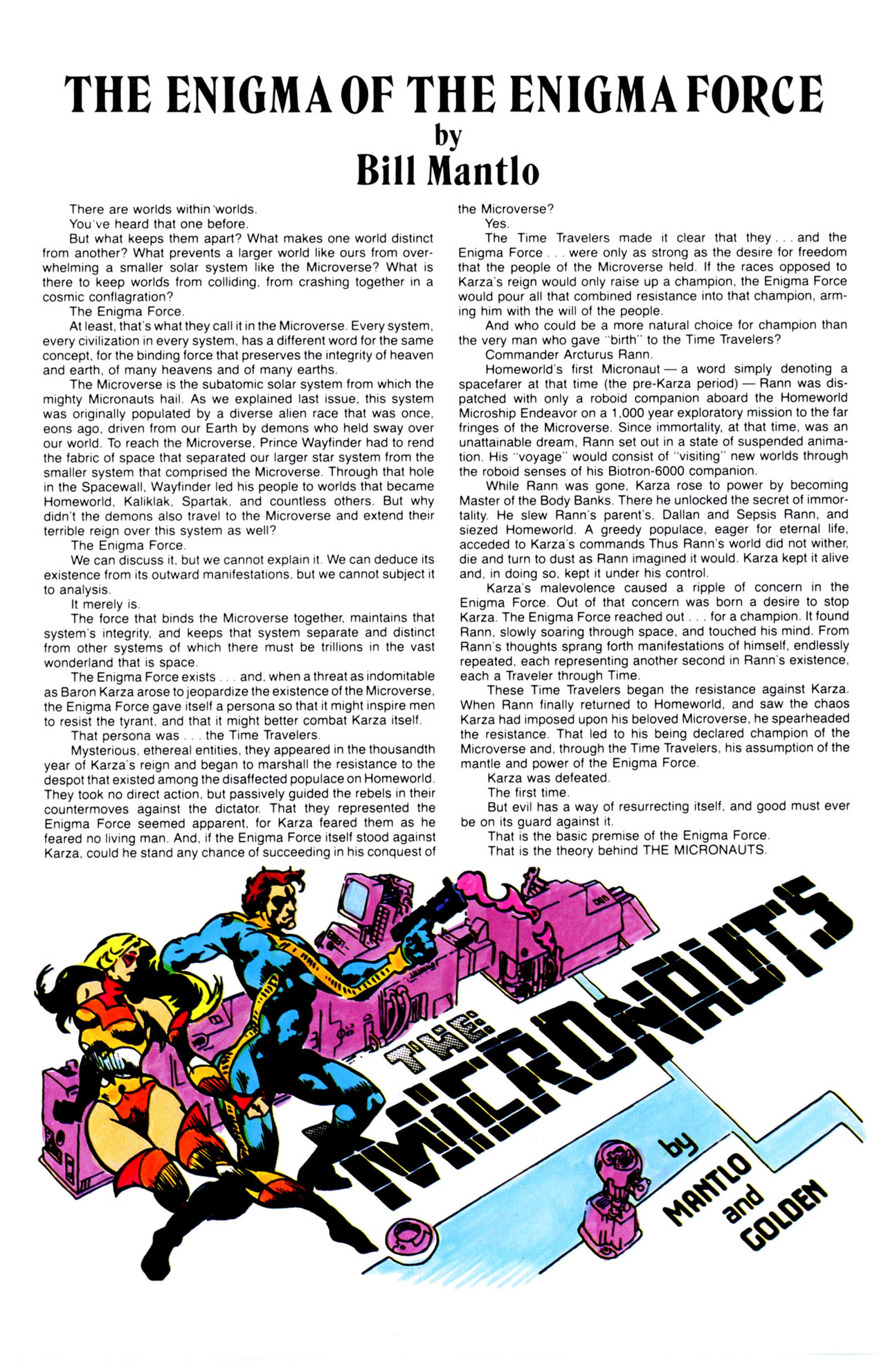 Read online The Micronauts: Special Edition comic -  Issue #4 - 3