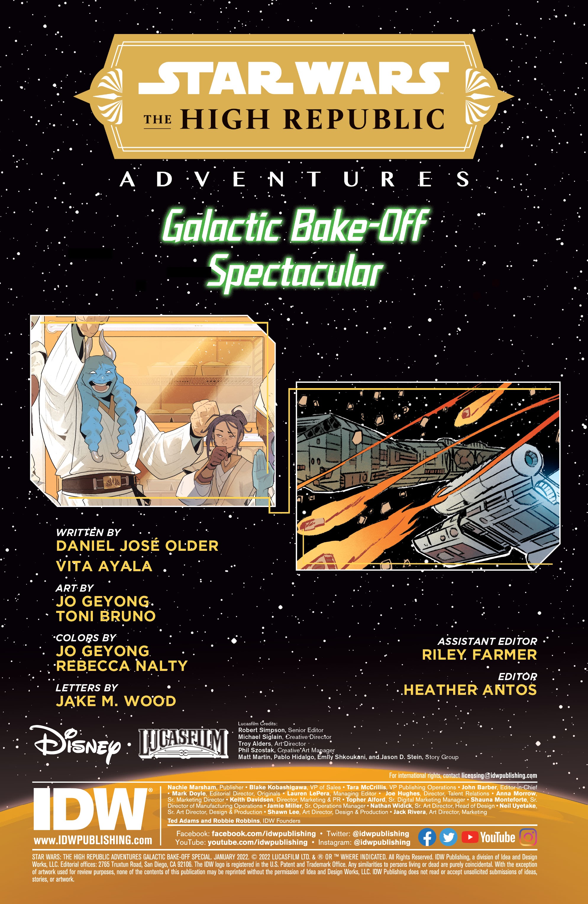 Read online Star Wars: The High Republic Adventures: Galactic Bake-Off Spectacular comic -  Issue # Full - 2
