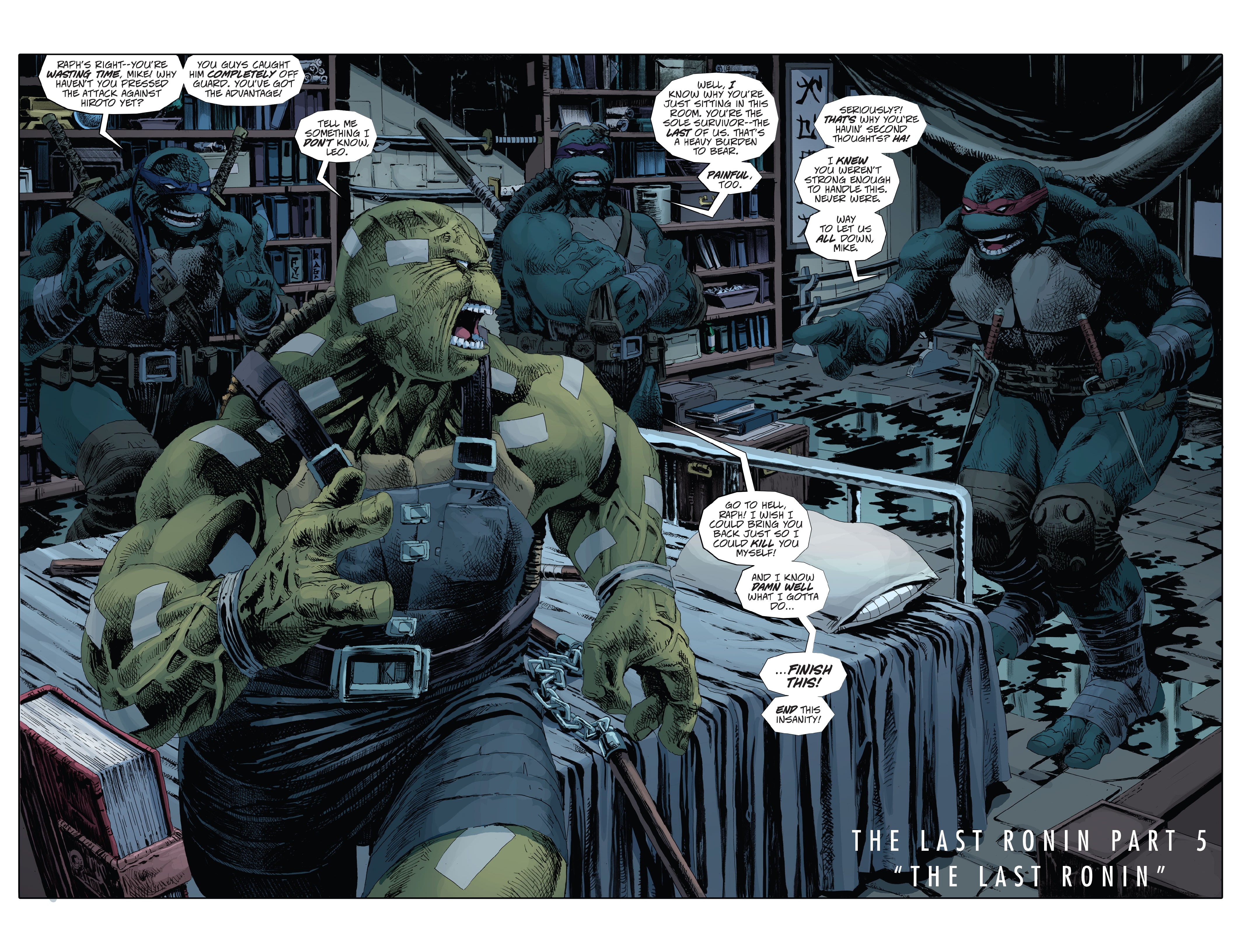 Read online Teenage Mutant Ninja Turtles: The Last Ronin comic -  Issue #5 - 4
