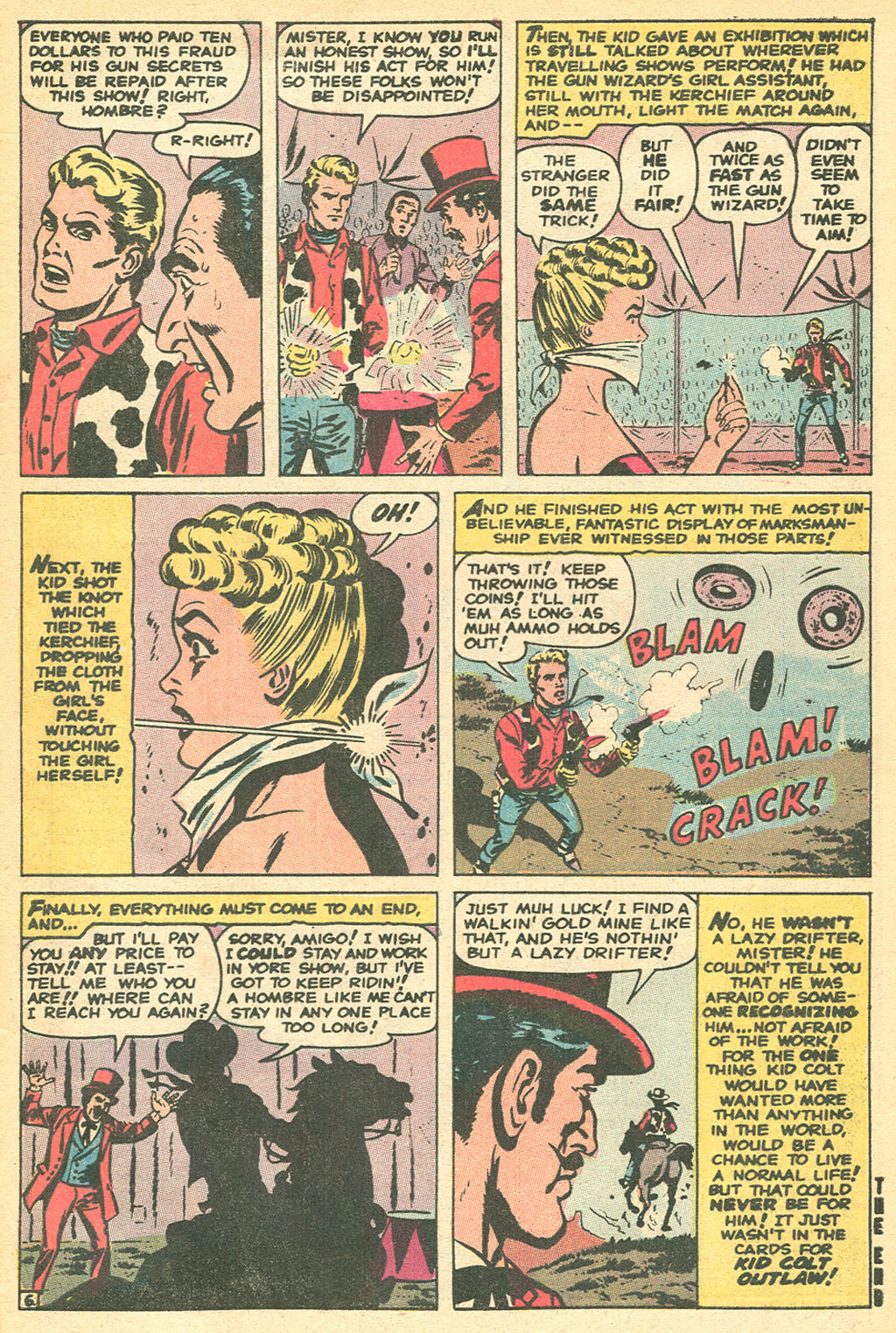 Read online Kid Colt Outlaw comic -  Issue #152 - 33