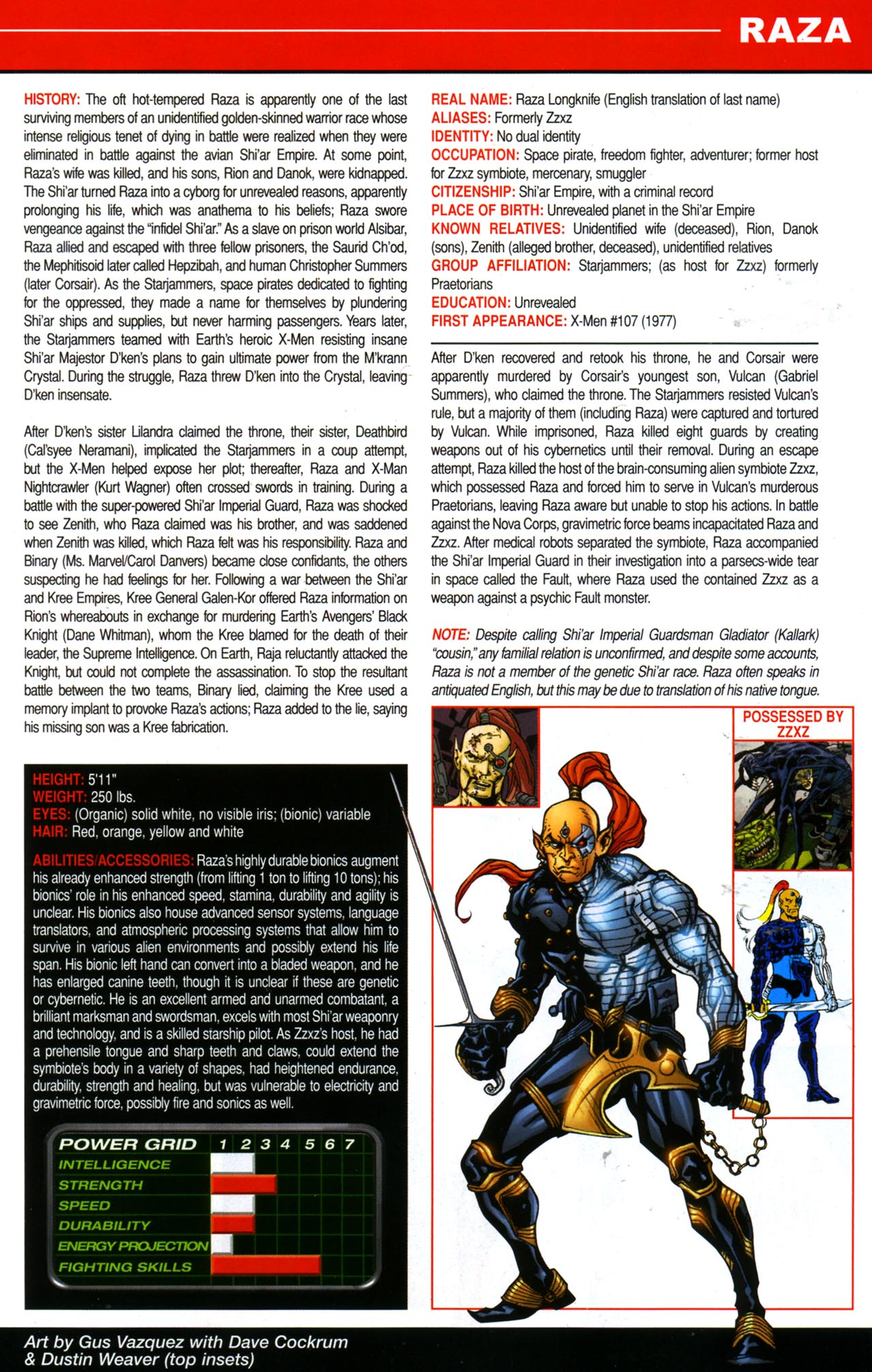Read online Official Handbook of the Marvel Universe A To Z Update comic -  Issue #4 - 43