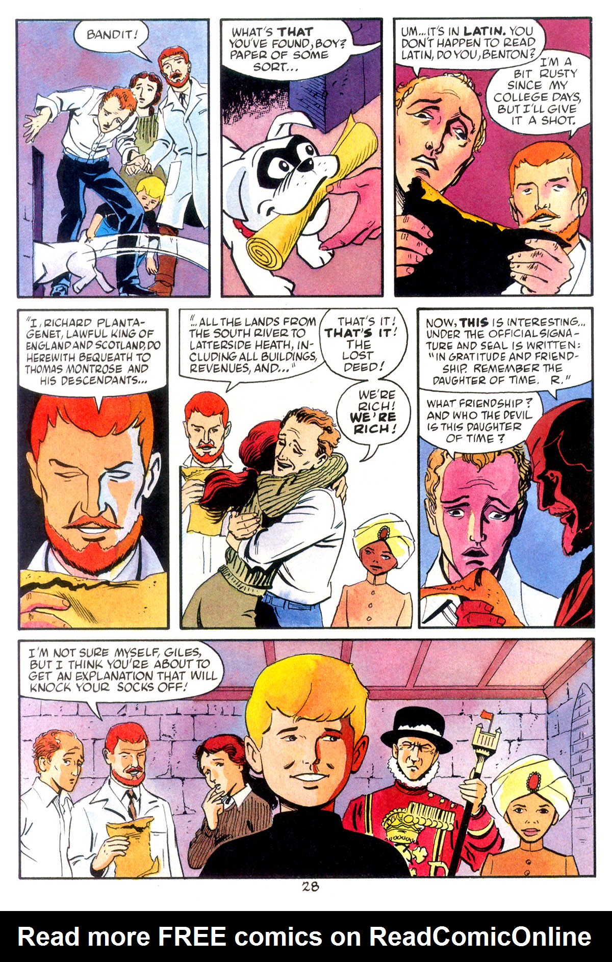 Read online Jonny Quest comic -  Issue #10 - 30