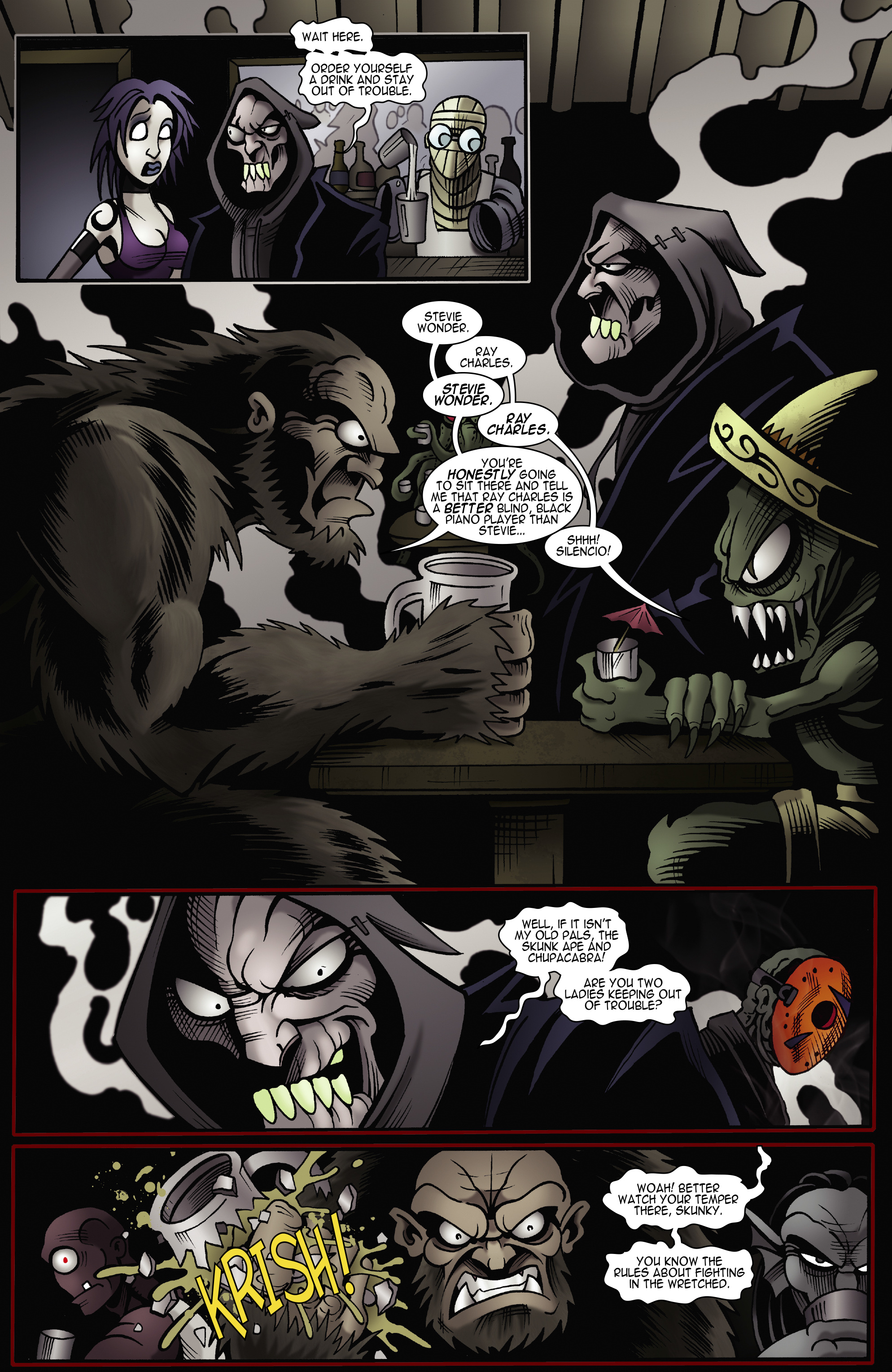 Read online The Living Corpse: Exhumed comic -  Issue #3 - 9