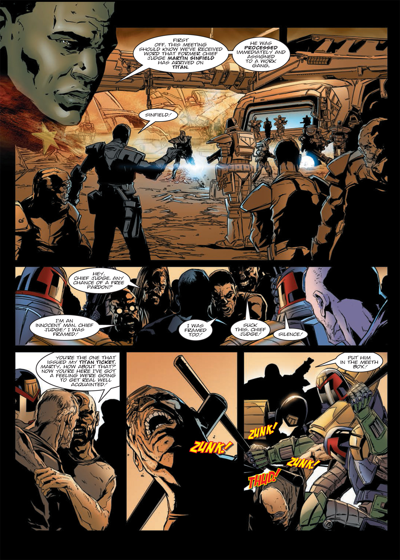 Read online Judge Dredd: Day of Chaos - The Fourth Faction comic -  Issue # TPB (Part 1) - 7
