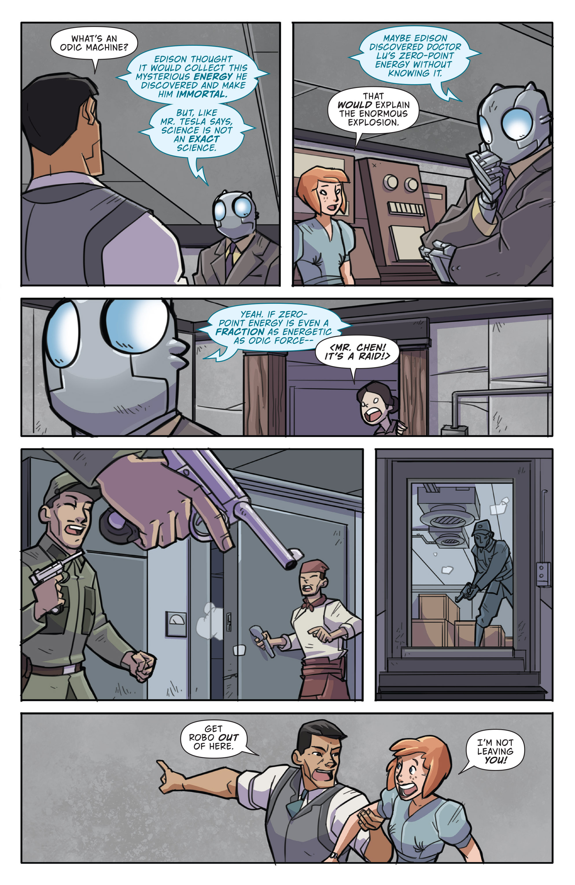 Read online Atomic Robo and the Temple of Od comic -  Issue #1 - 19