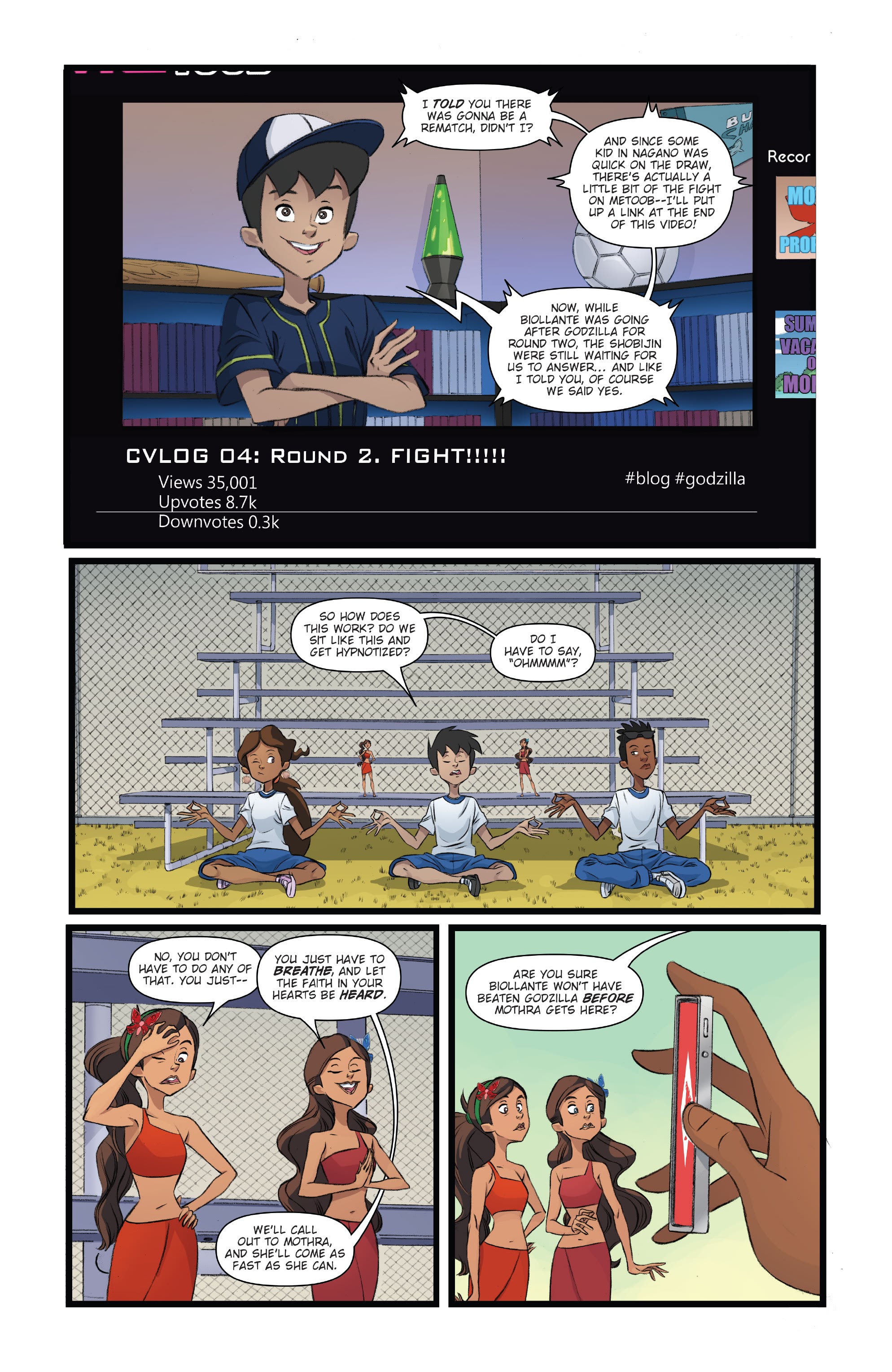 Read online Godzilla: Monsters & Protectors comic -  Issue #4 - 16