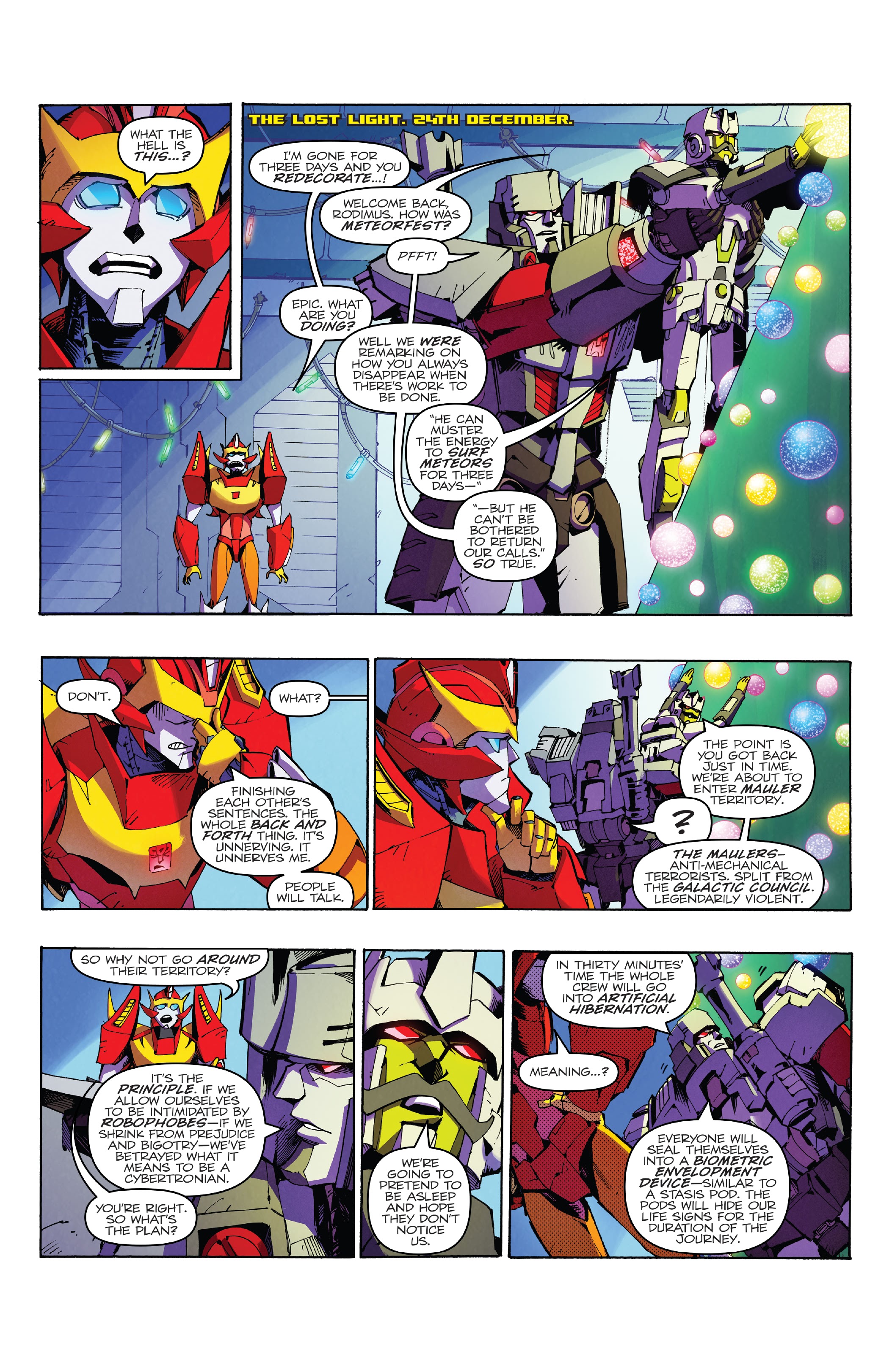 Read online Transformers: The IDW Collection Phase Two comic -  Issue # TPB 11 (Part 1) - 7
