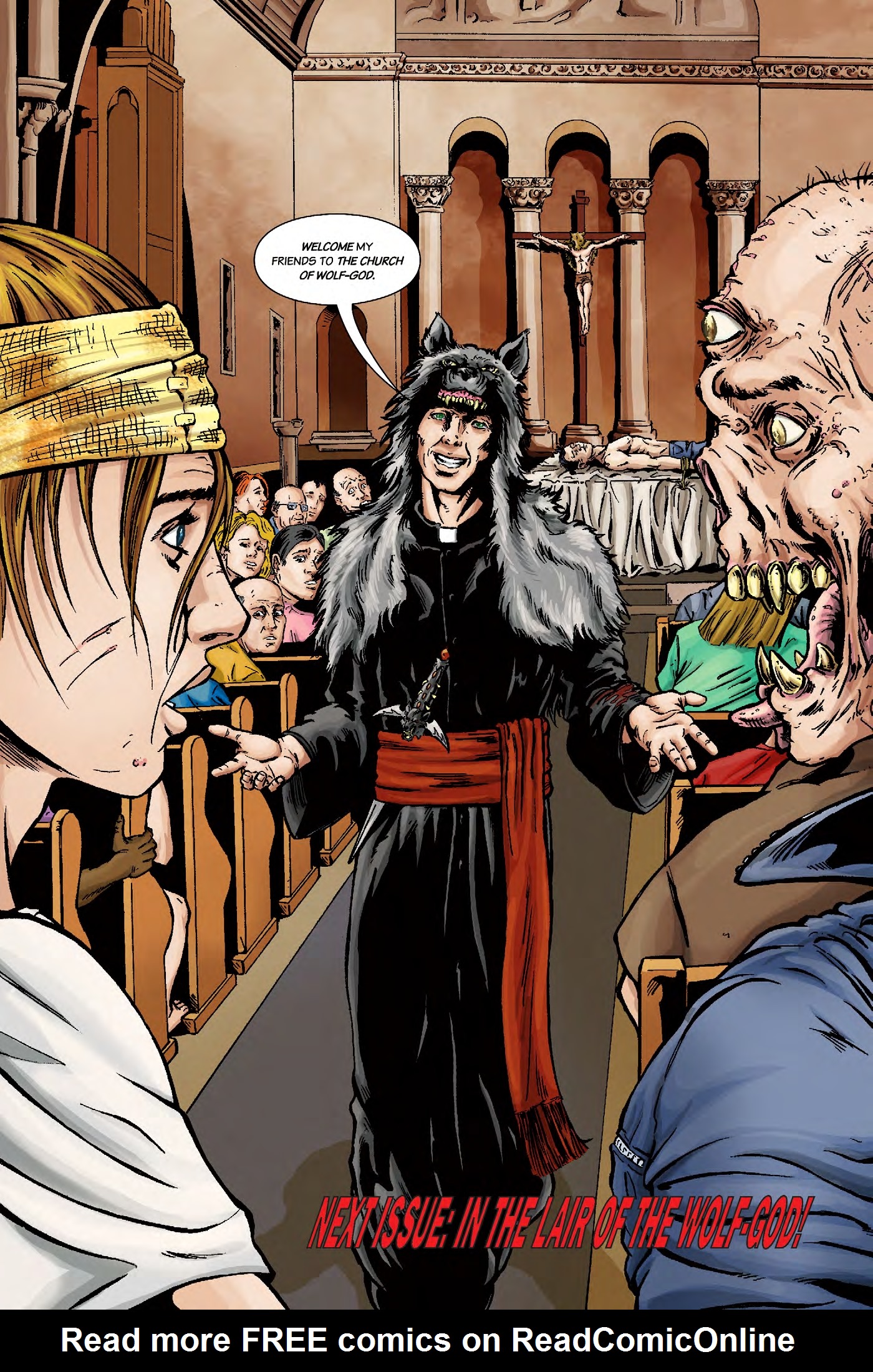 Read online Nazi Werewolves from Outer Space comic -  Issue #4 - 26