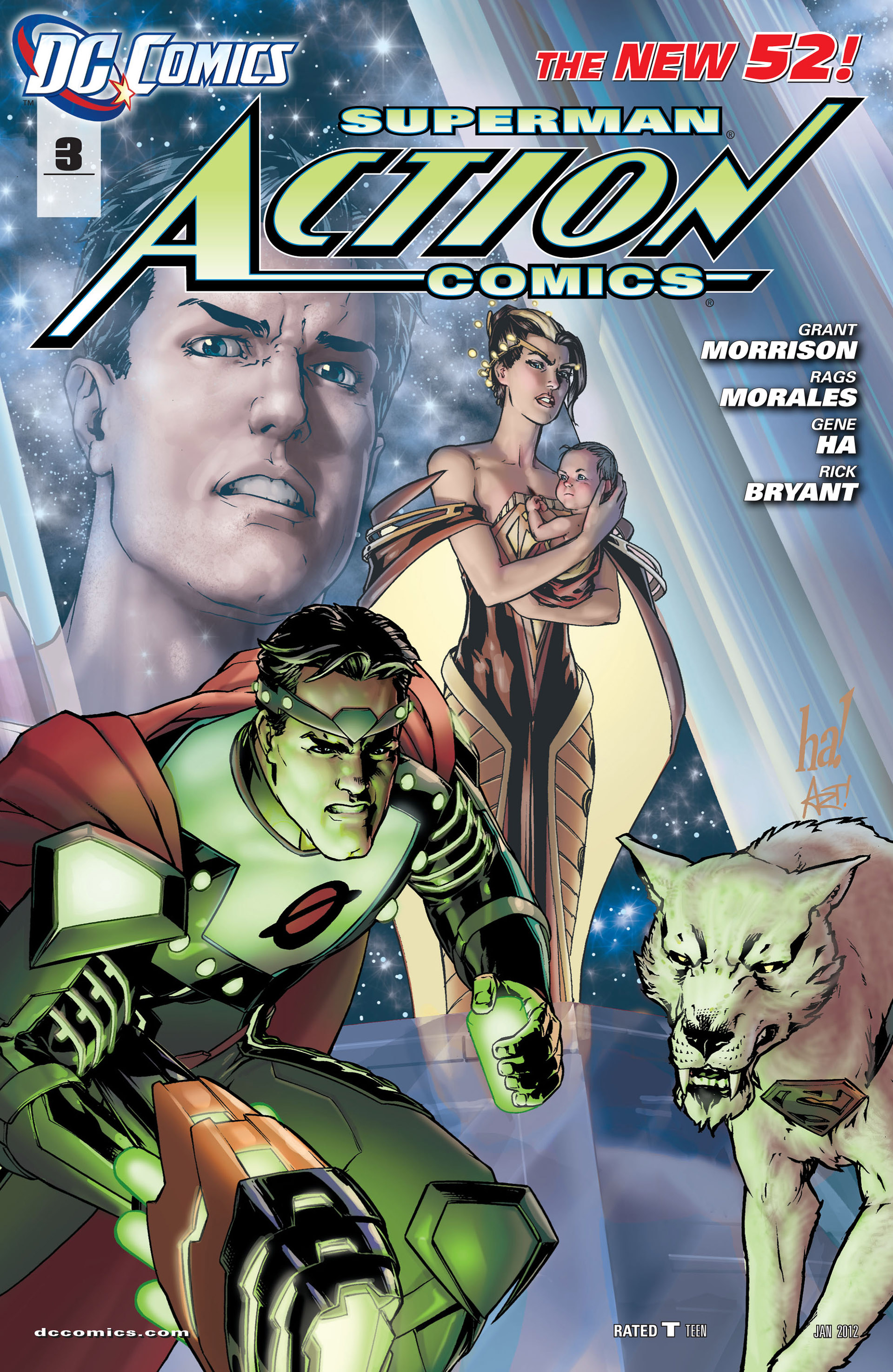 Read online Action Comics (2011) comic -  Issue #3 - 2