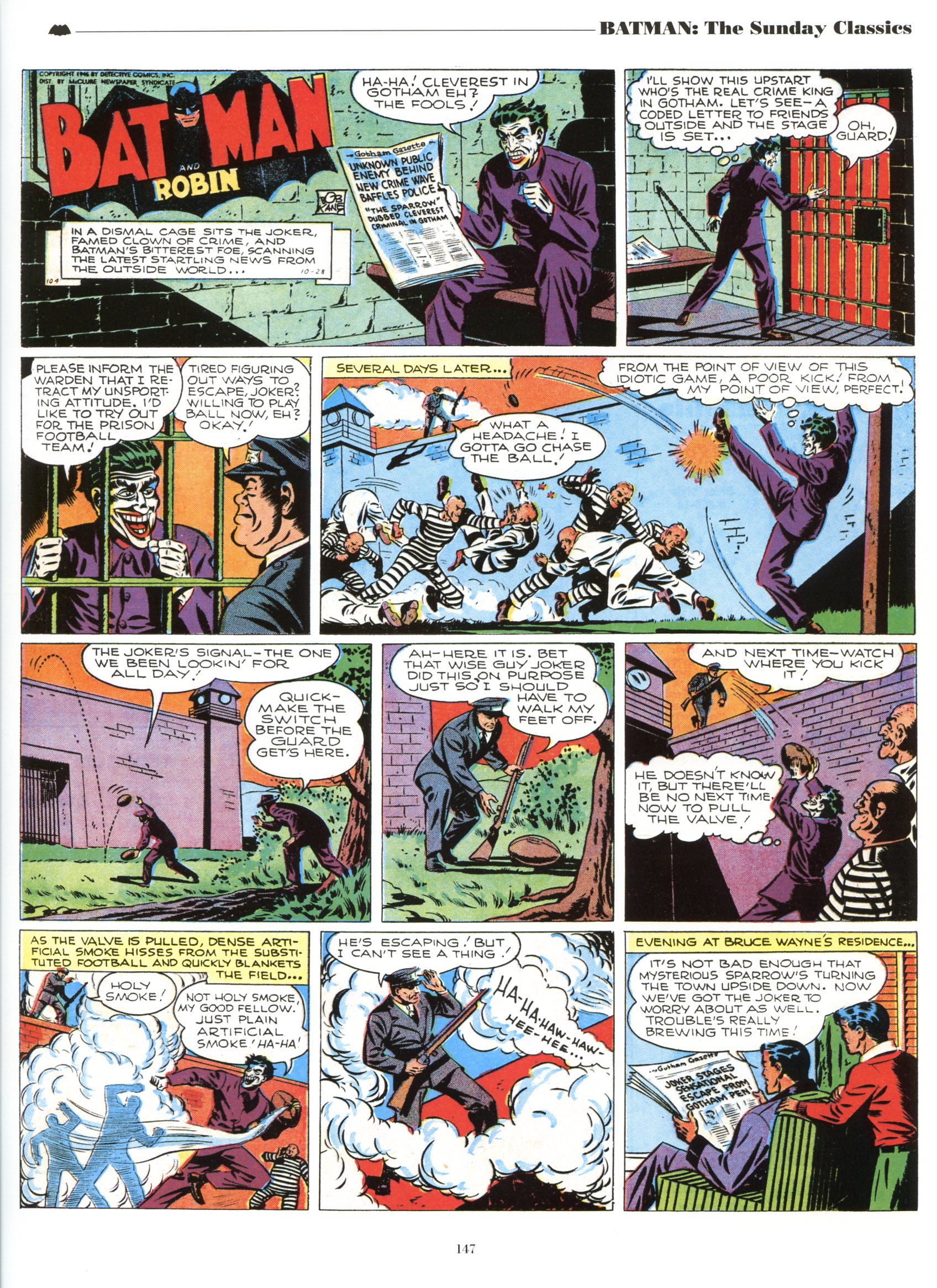 Read online Batman: The Sunday Classics comic -  Issue # TPB - 153