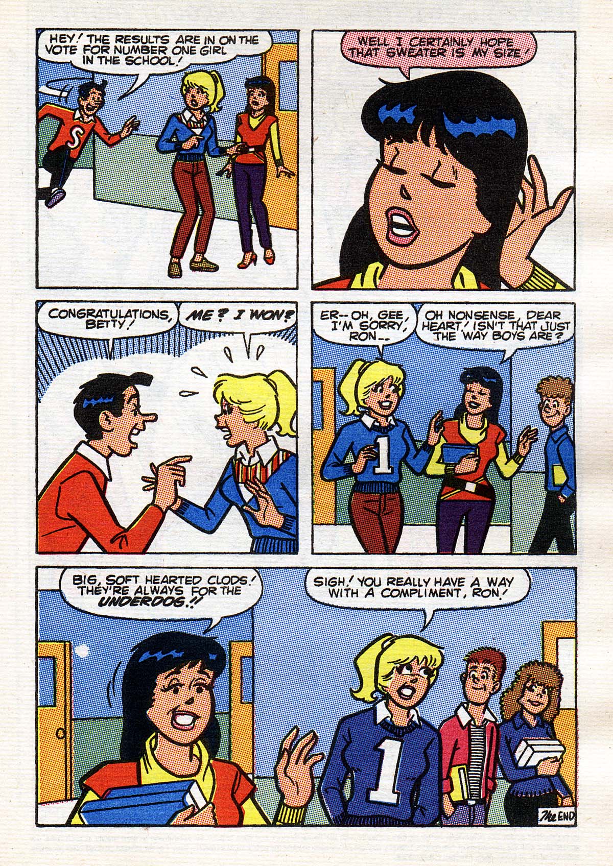 Read online Betty and Veronica Digest Magazine comic -  Issue #42 - 112
