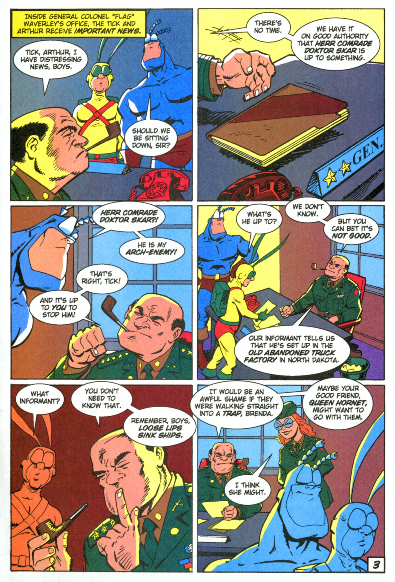 Read online The Tick's Golden Age Comic comic -  Issue #1 - 8