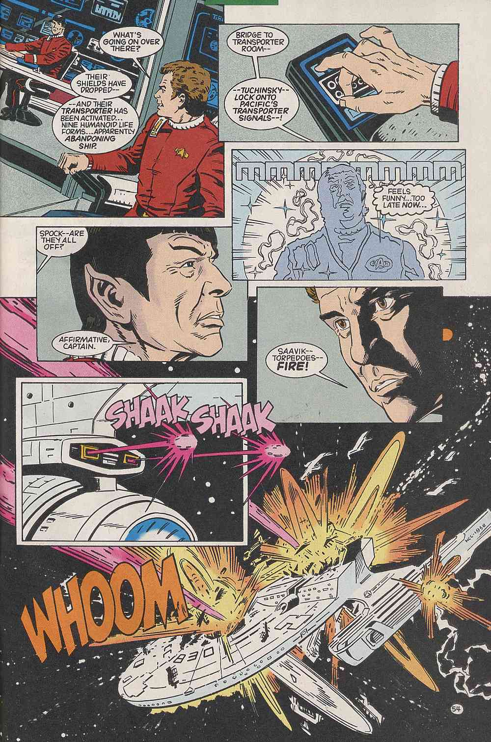Read online Star Trek (1989) comic -  Issue #50 - 55