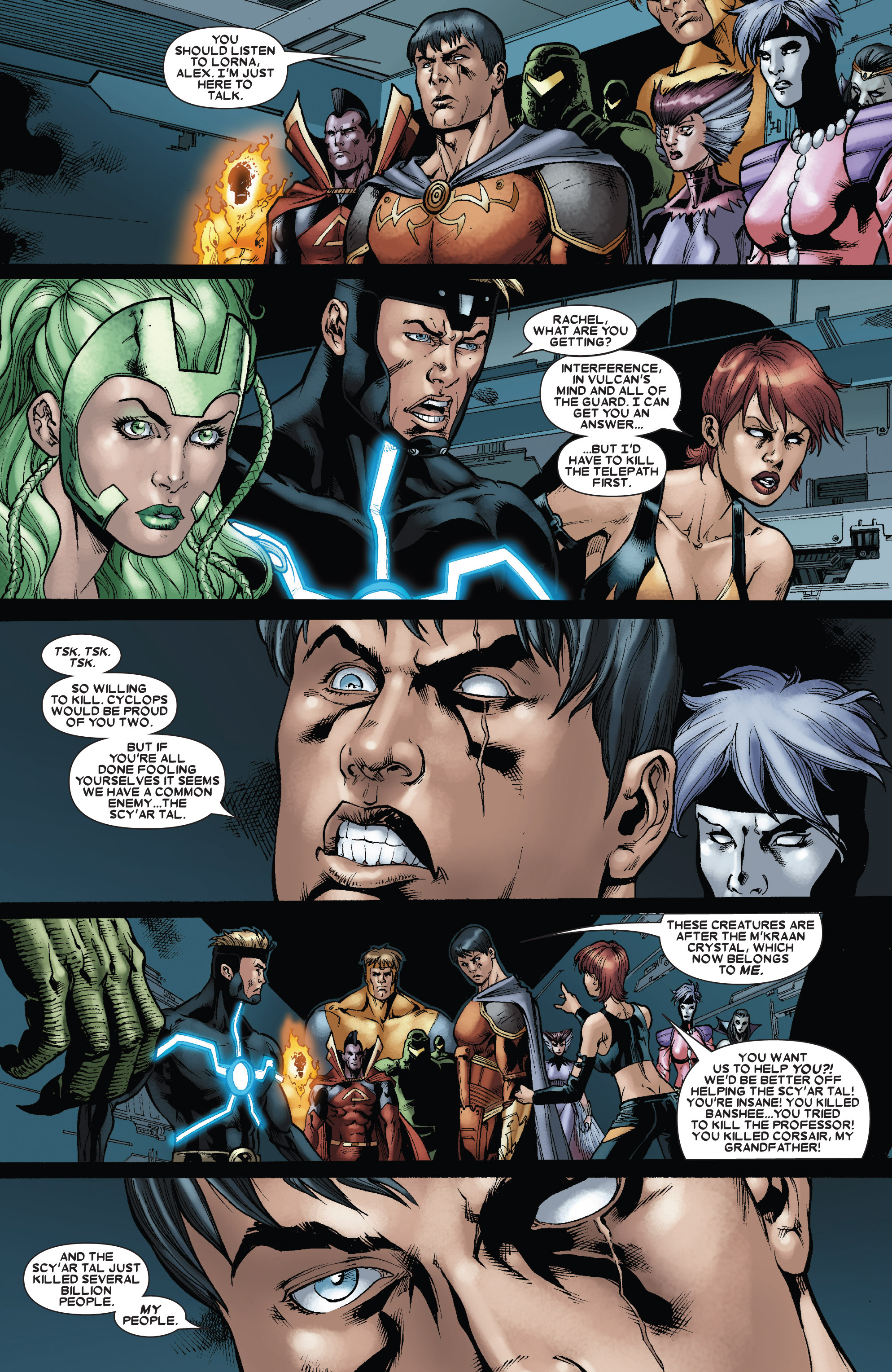 Read online X-Men: Emperor Vulcan comic -  Issue #3 - 6