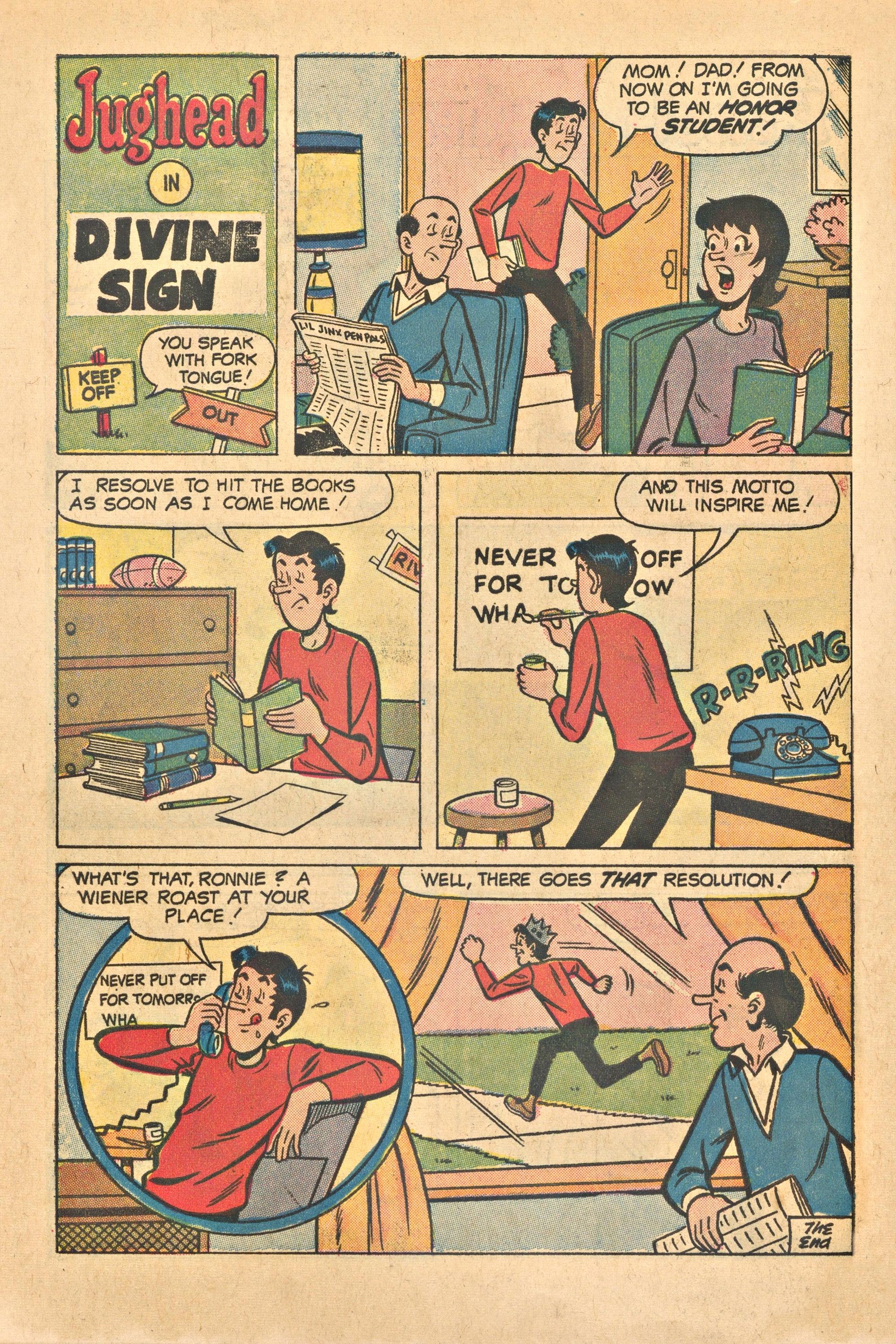 Read online Jughead's Jokes comic -  Issue #32 - 45