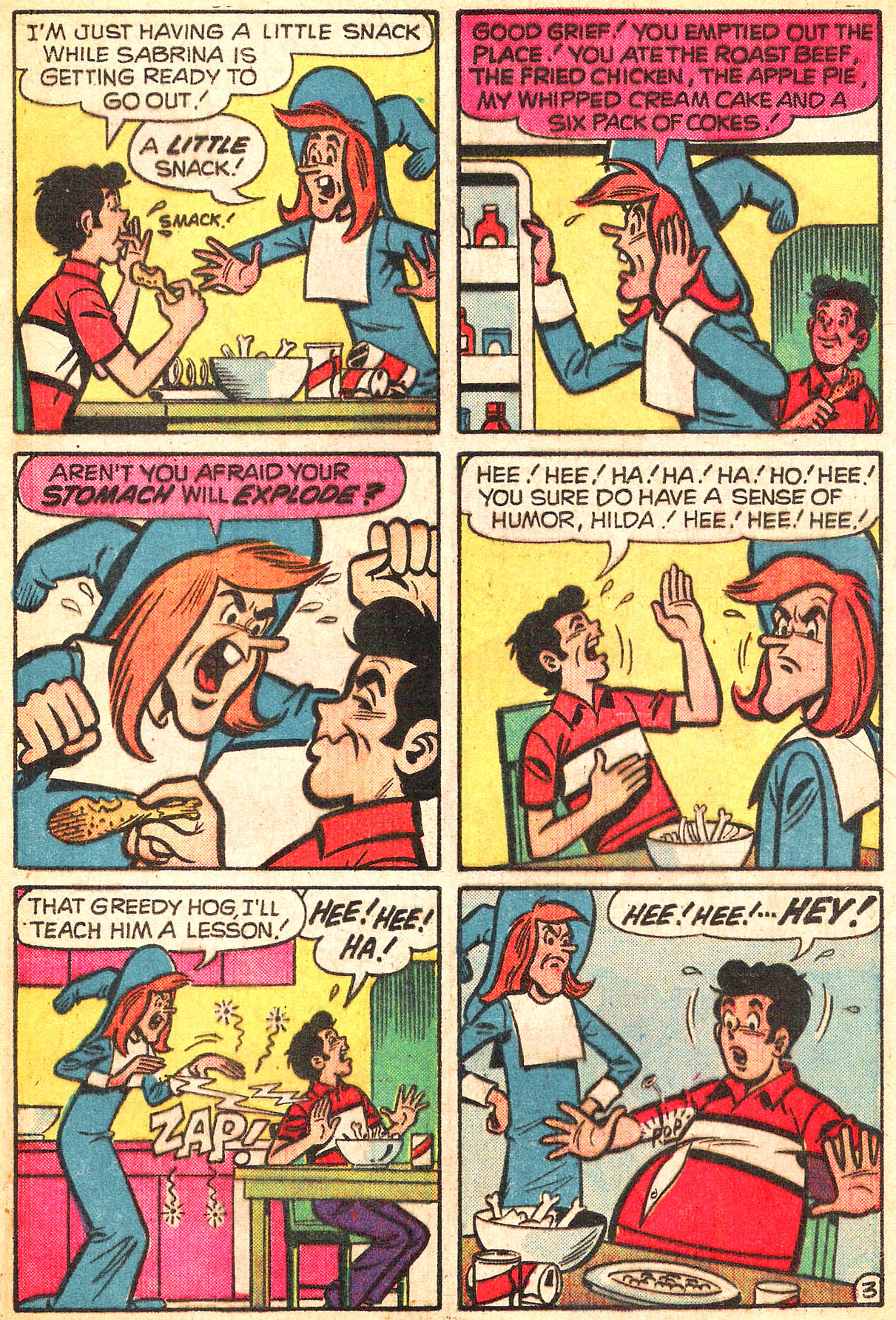 Read online Sabrina The Teenage Witch (1971) comic -  Issue #34 - 5