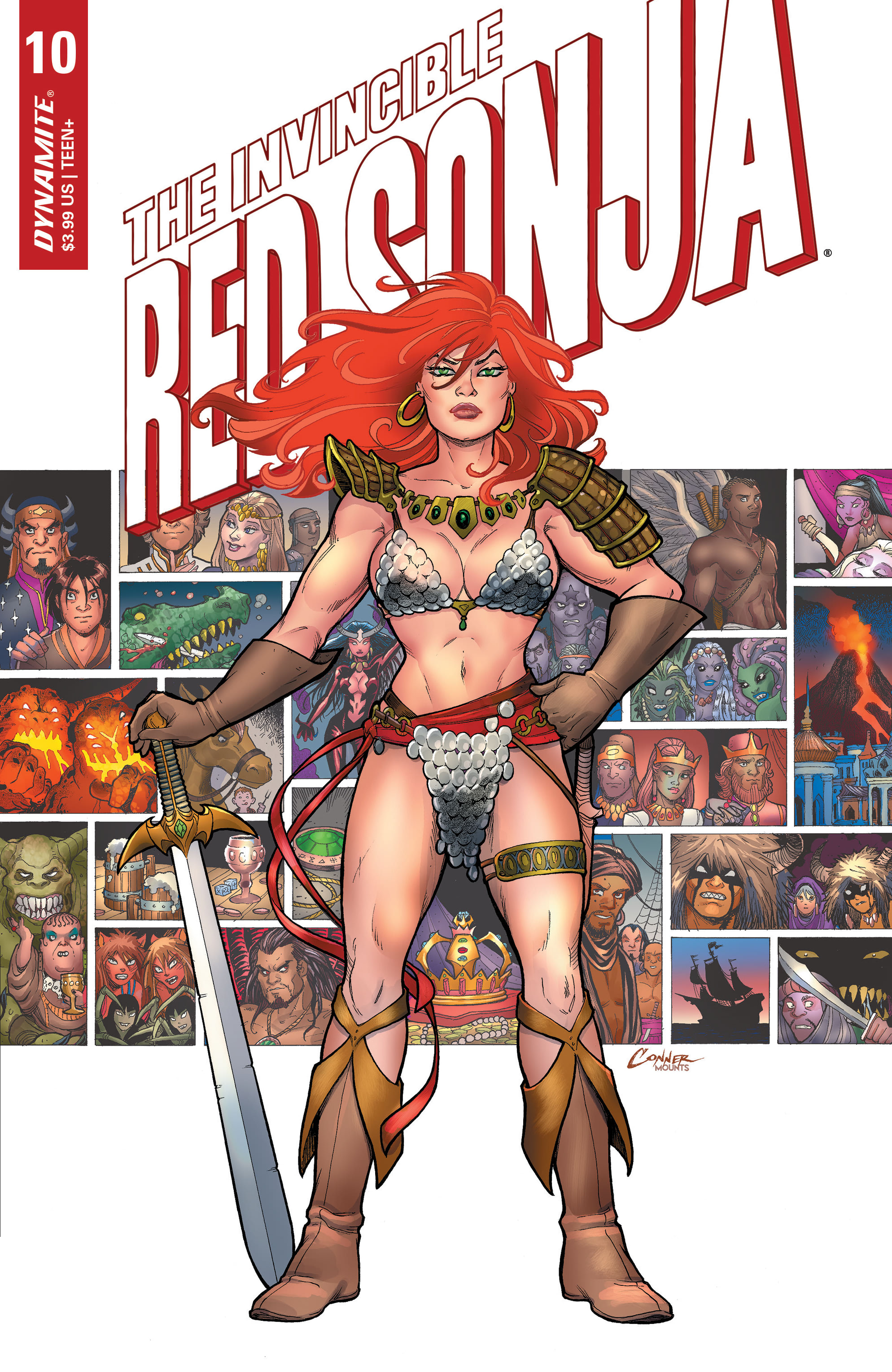 Read online The Invincible Red Sonja comic -  Issue #10 - 1