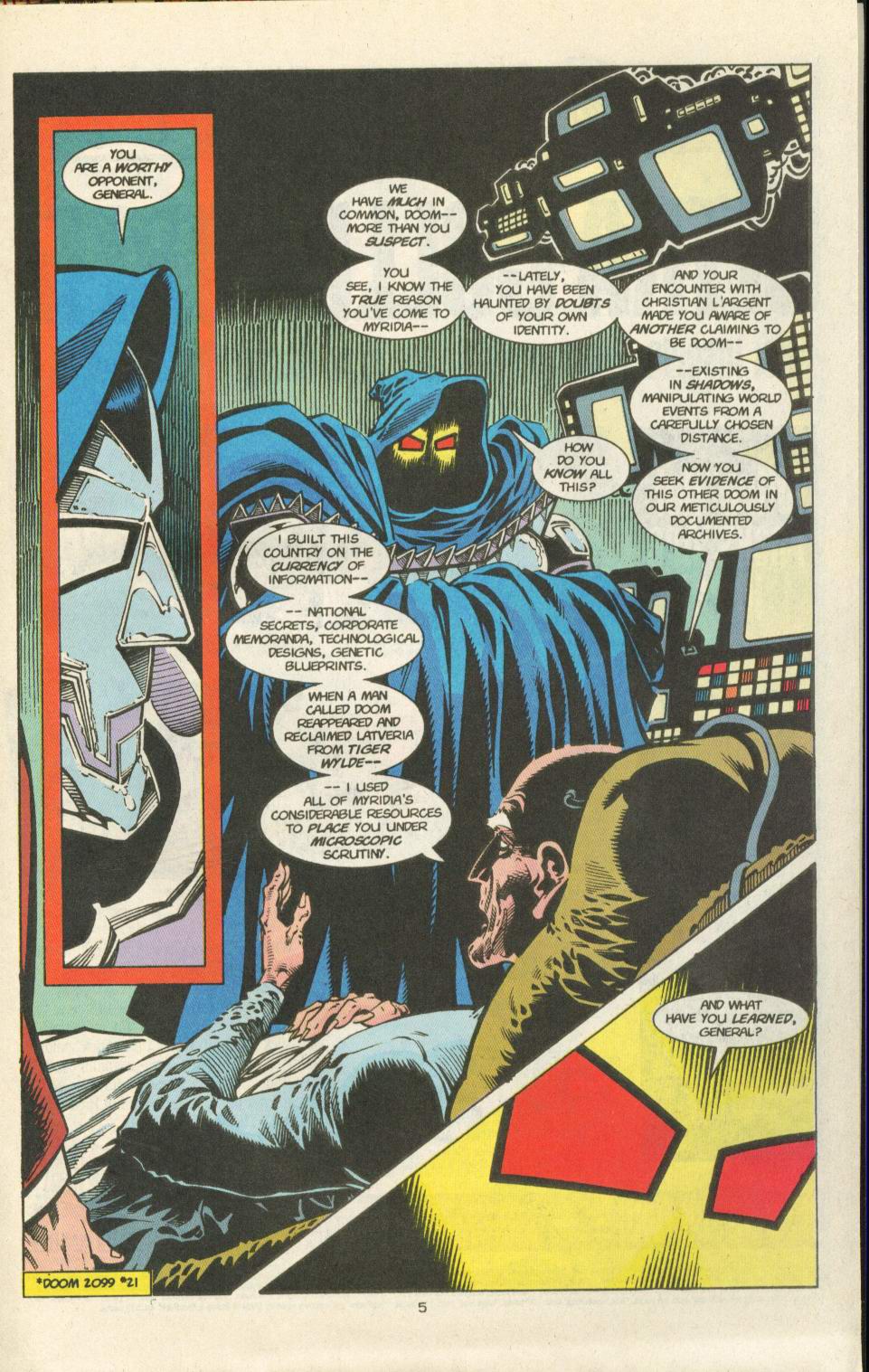 Read online Doom 2099 comic -  Issue #23 - 6