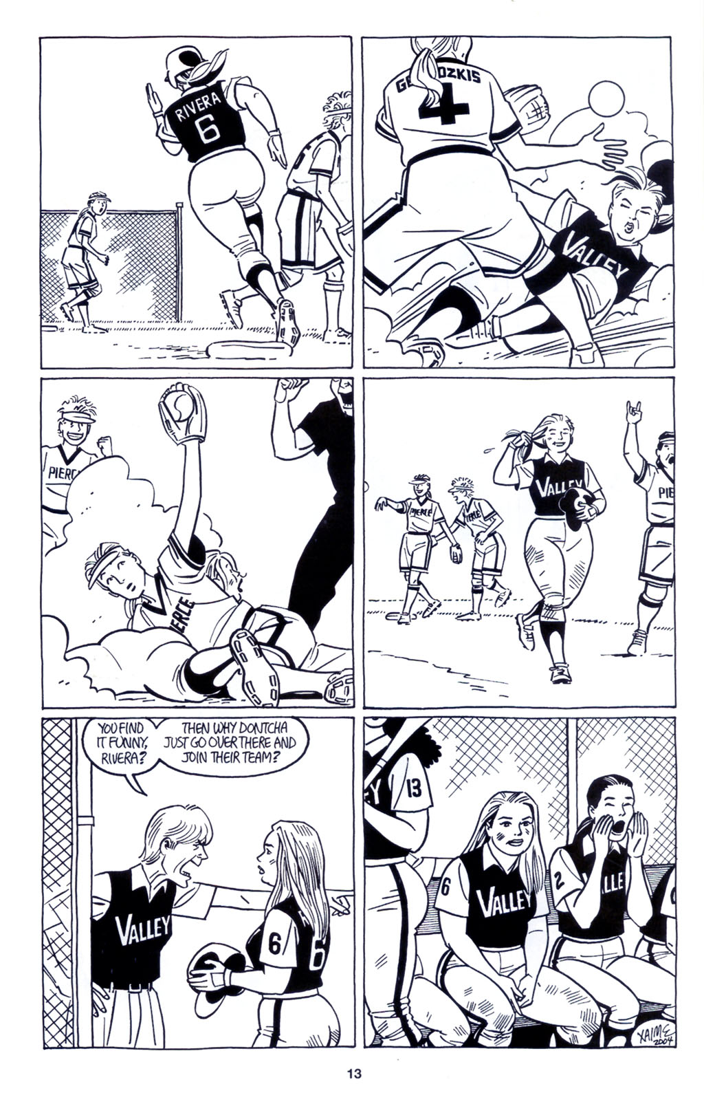 Read online Love and Rockets (2001) comic -  Issue #13 - 14