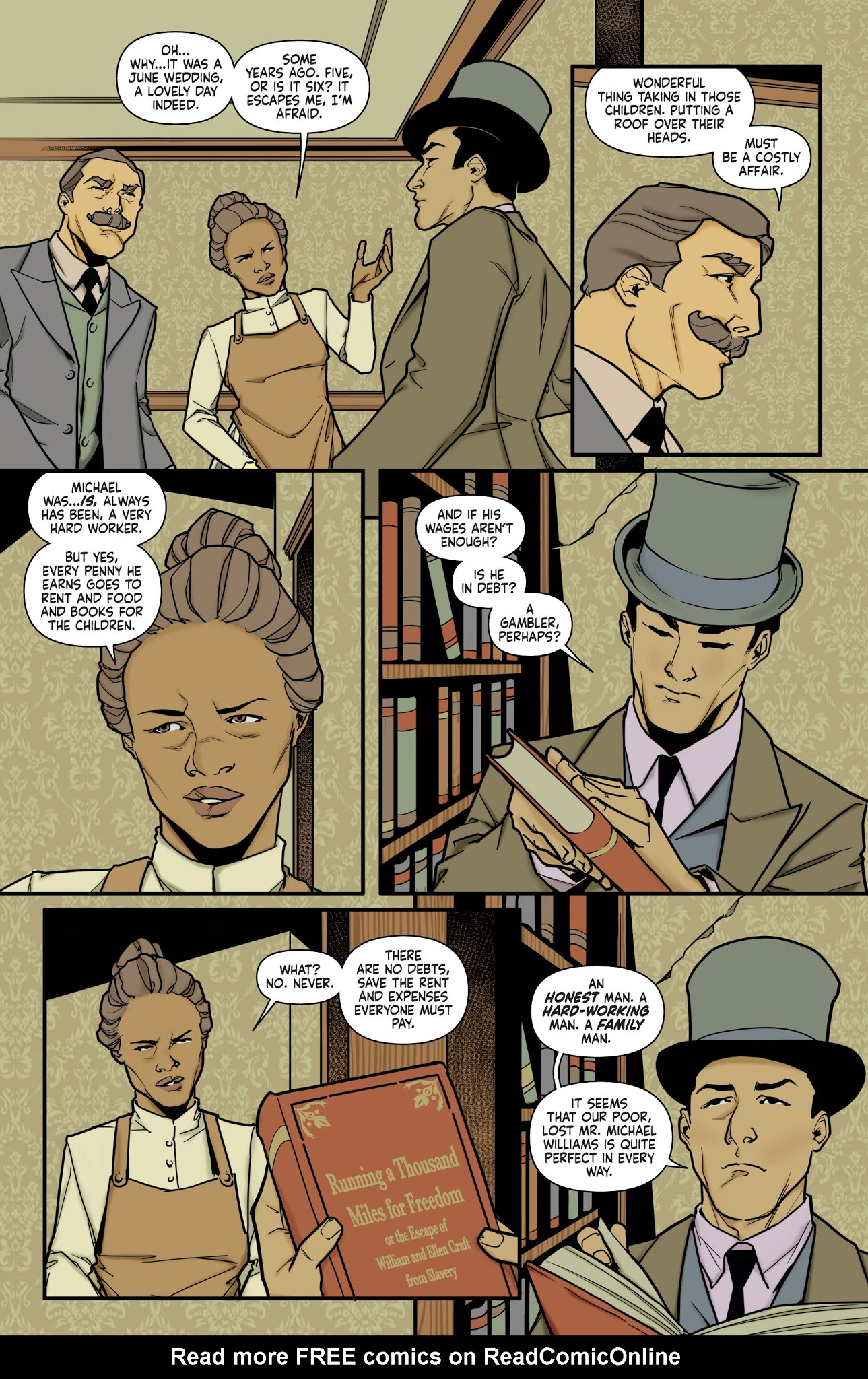 Read online Sherlock Holmes: The Vanishing Man comic -  Issue #2 - 9