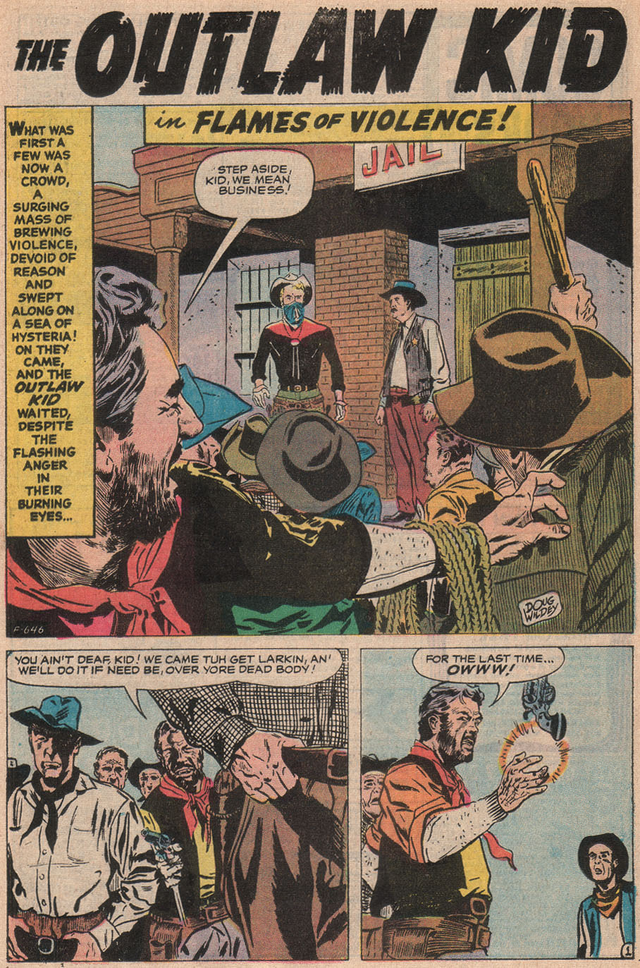 Read online The Outlaw Kid (1970) comic -  Issue #2 - 20