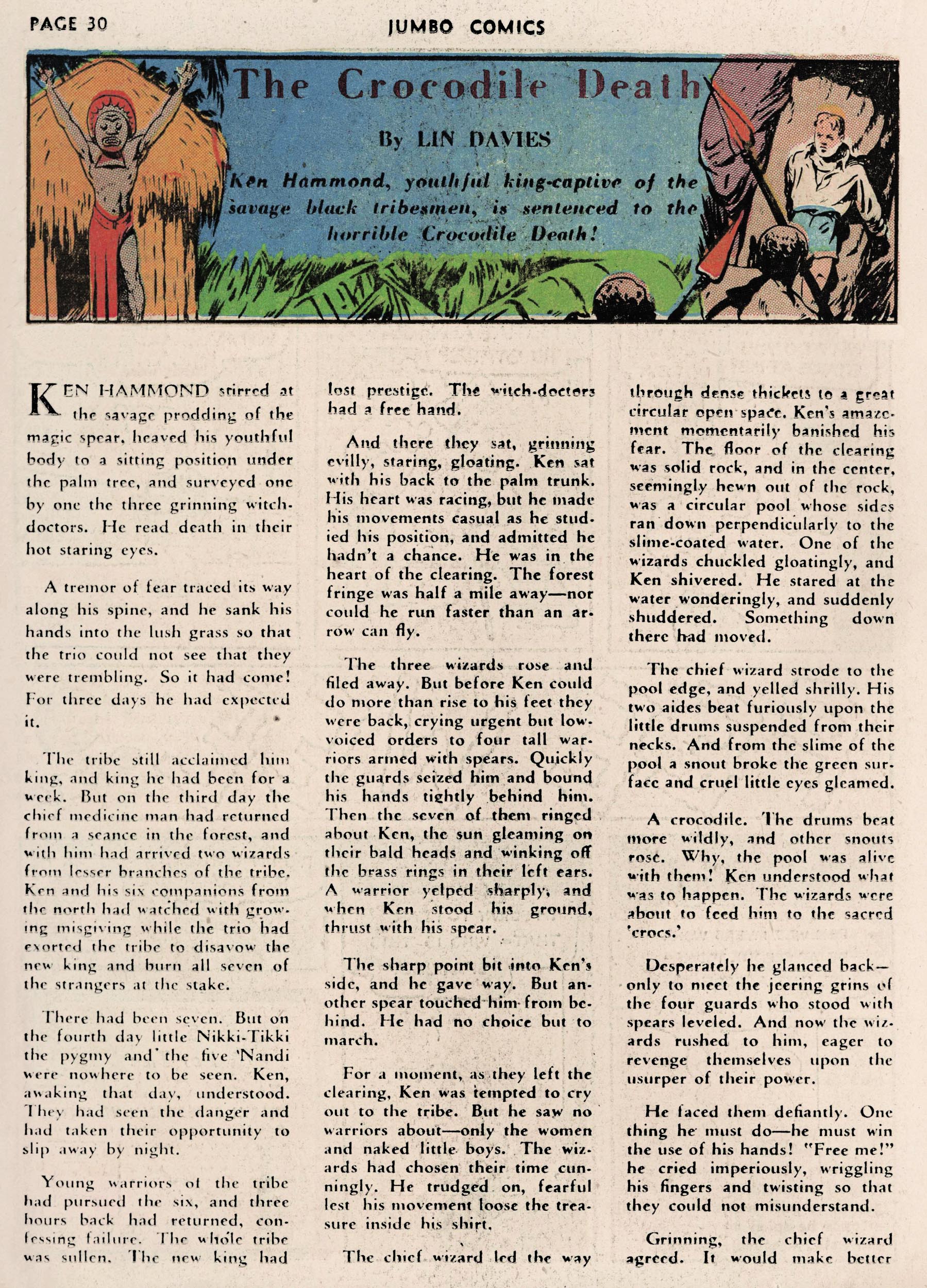 Read online Jumbo Comics comic -  Issue #16 - 32