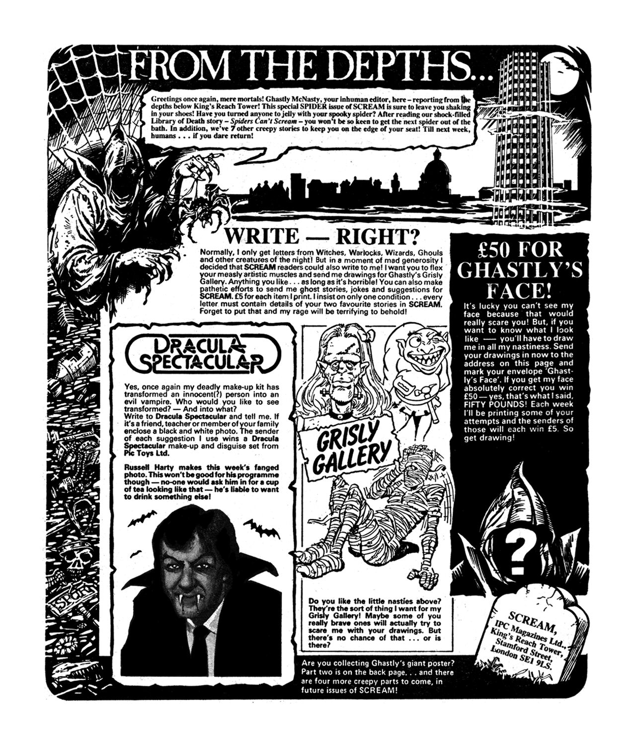 Read online Scream! (1984) comic -  Issue #2 - 2