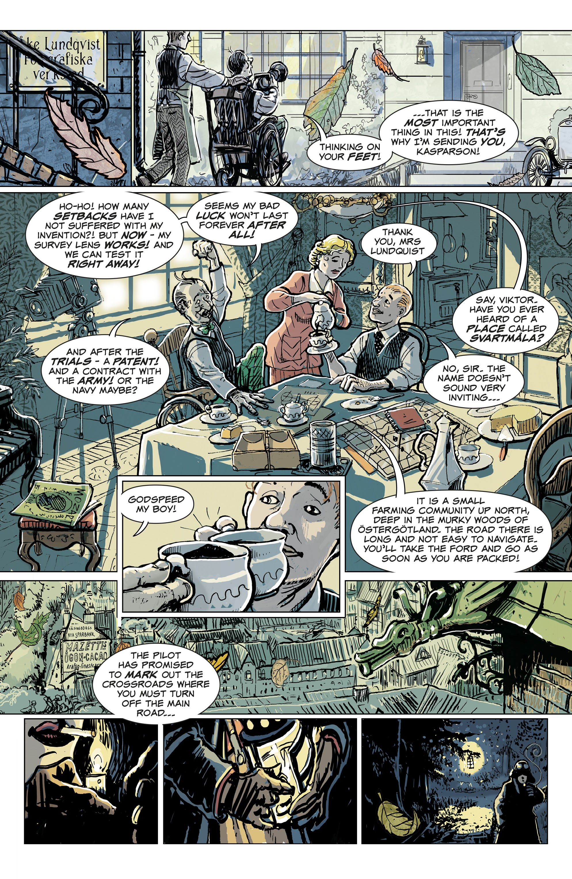 Read online The Northern Dark comic -  Issue #1 - 11